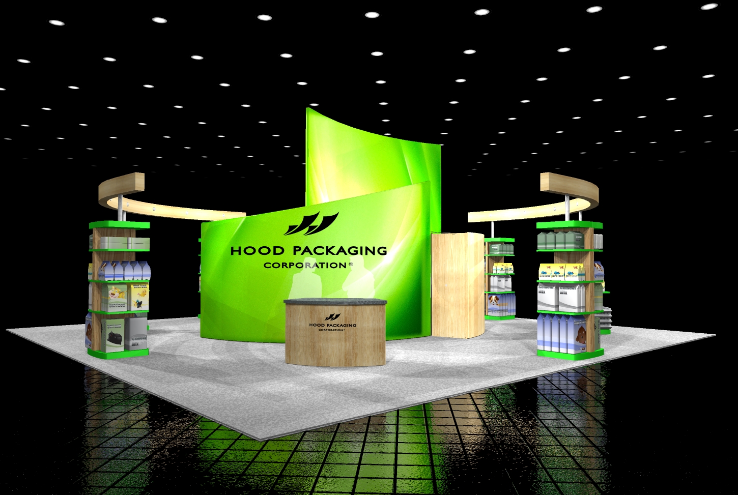 30 x 30 and 20 x 20 Hood Packaging by Allen Sandy at