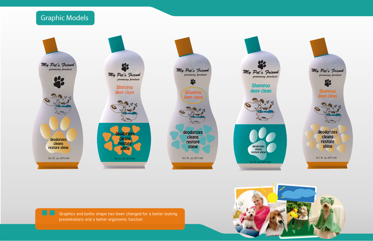 Pet shampoo bottle by Diana Henao at