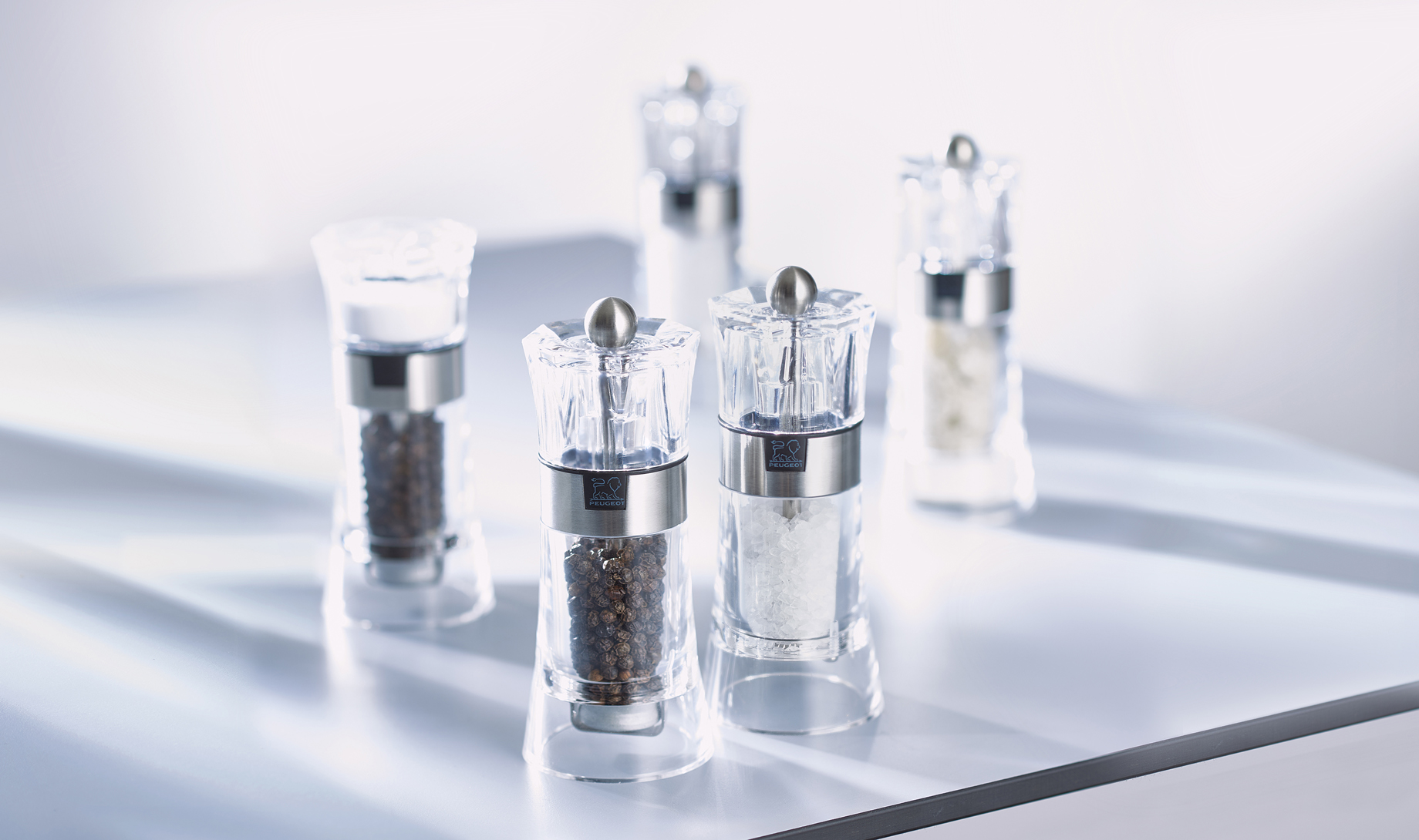 Combi pepper mill and salt shaker PEUGEOT 2017 by Nicolas Brouillac at