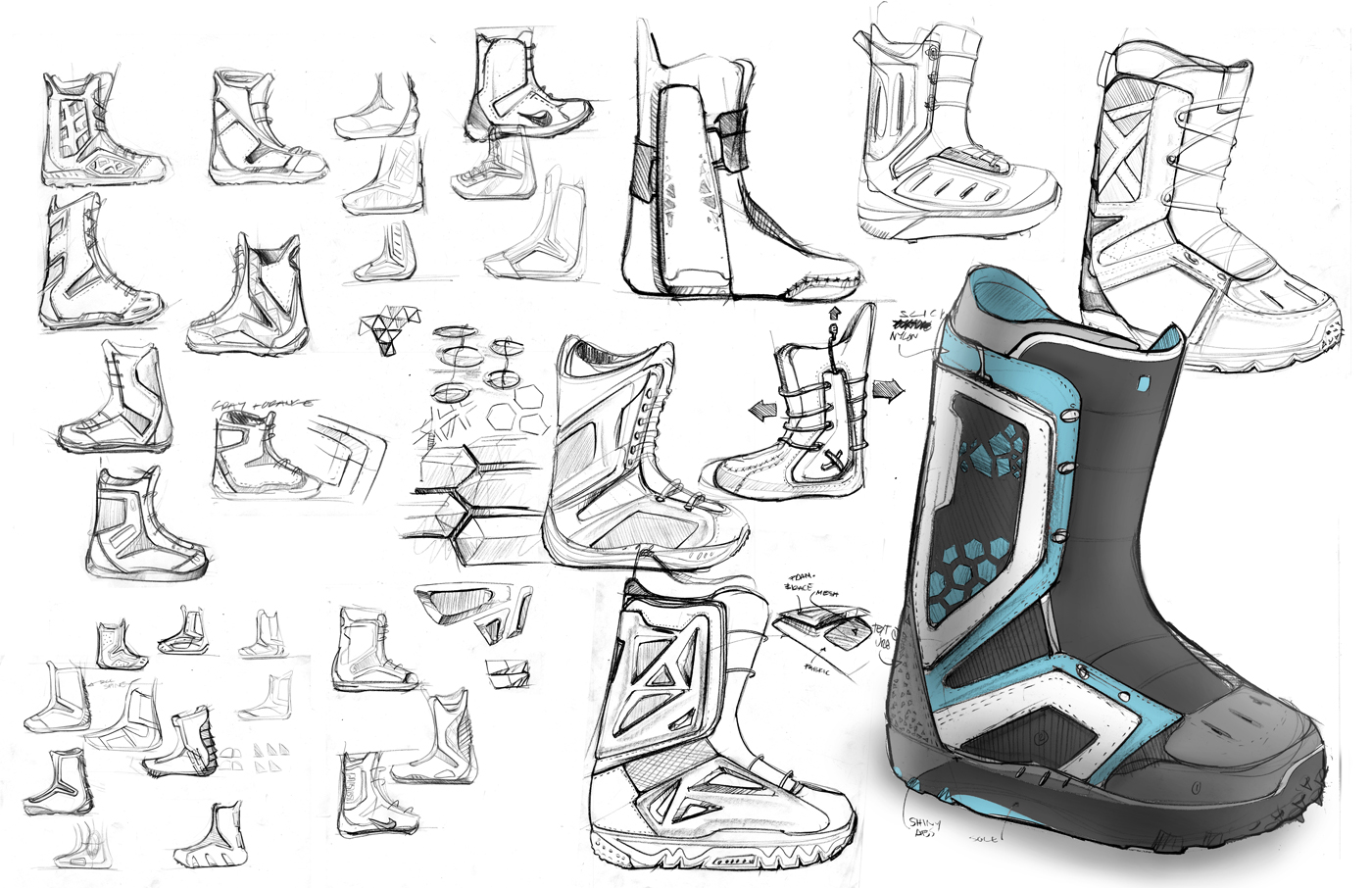 Meta Liner Protective Snowboarding Boot Liner by Jonathan Grossman at