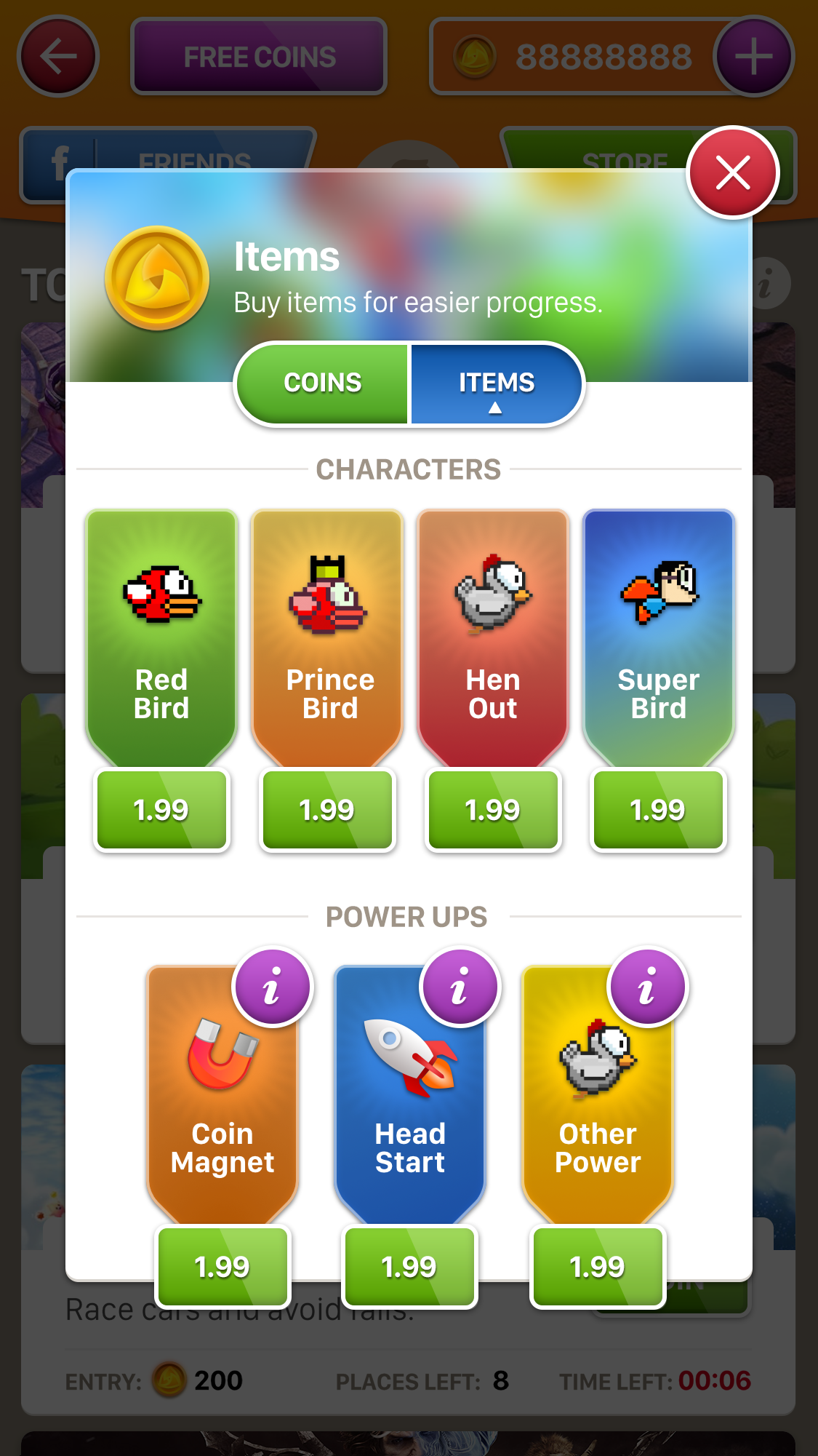 Mobile Games Platform "Papaya Gaming" UI Design by Mikhail Uralov