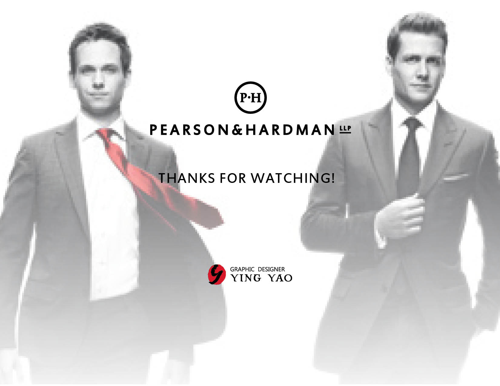 Pearson&Hardman Law Firm Branding Identity by YING YAO at