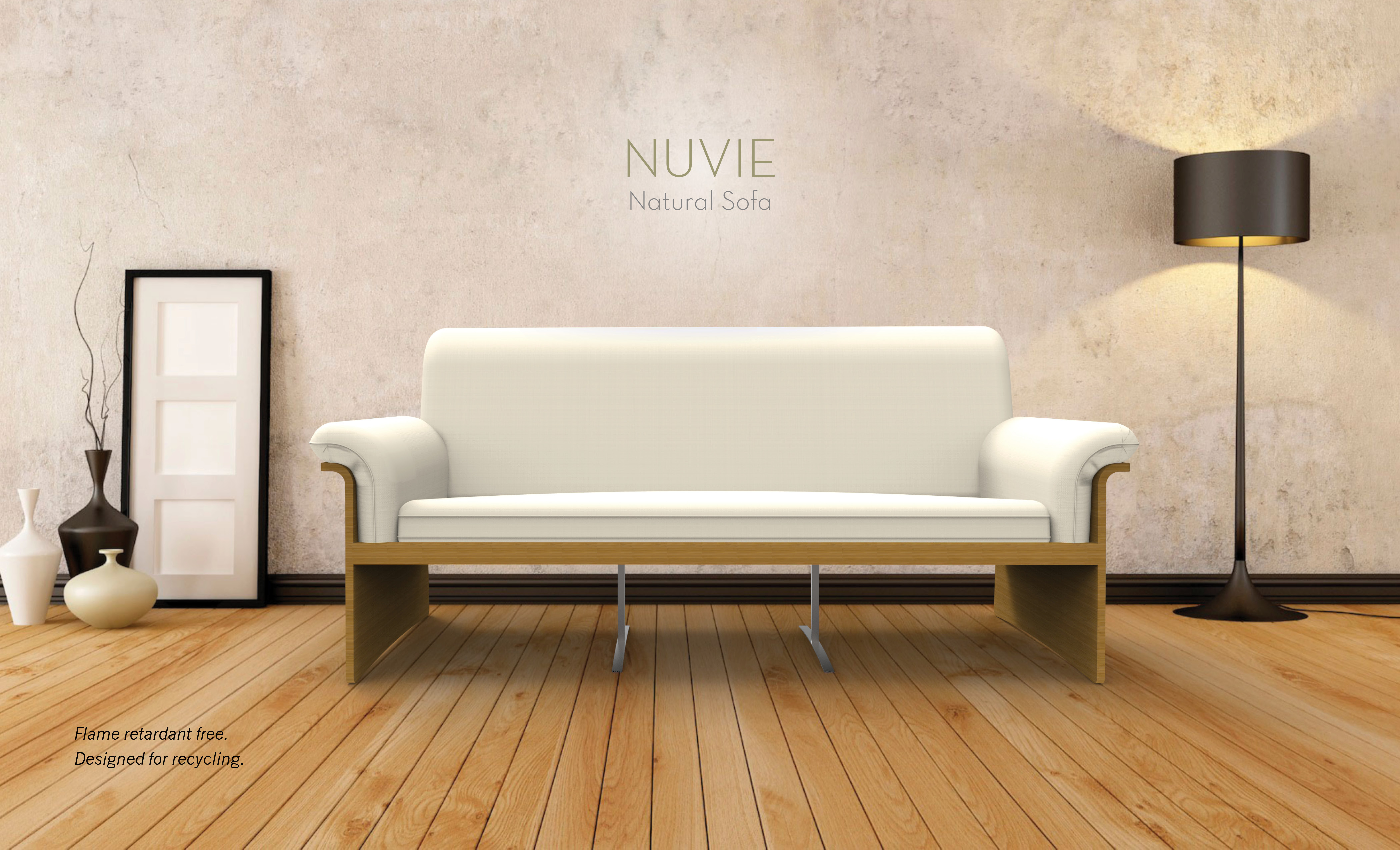 Nuvie Sustainable Sofa Concept by Audrey Kirk at