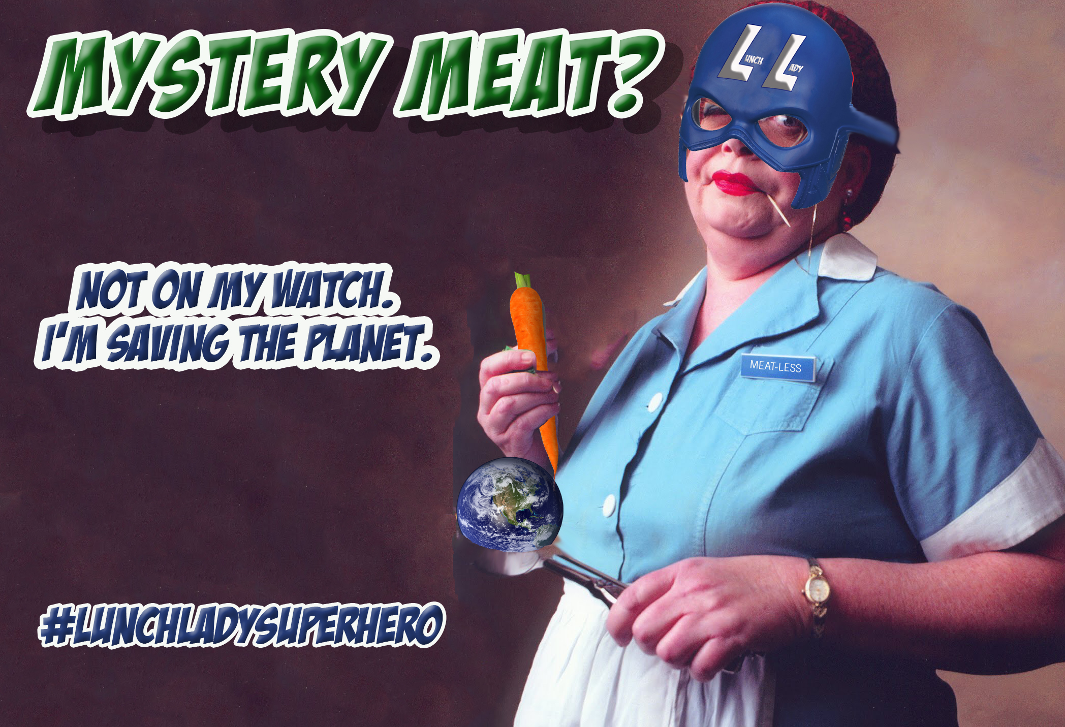 Lunch Lady Superhero by Russ McSpadden at Coroflot.com
