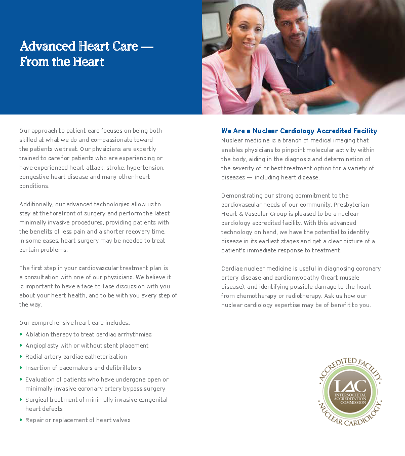 Texas Health Physicians Group Brochure Heart Health by MICHELLE GIBBS at