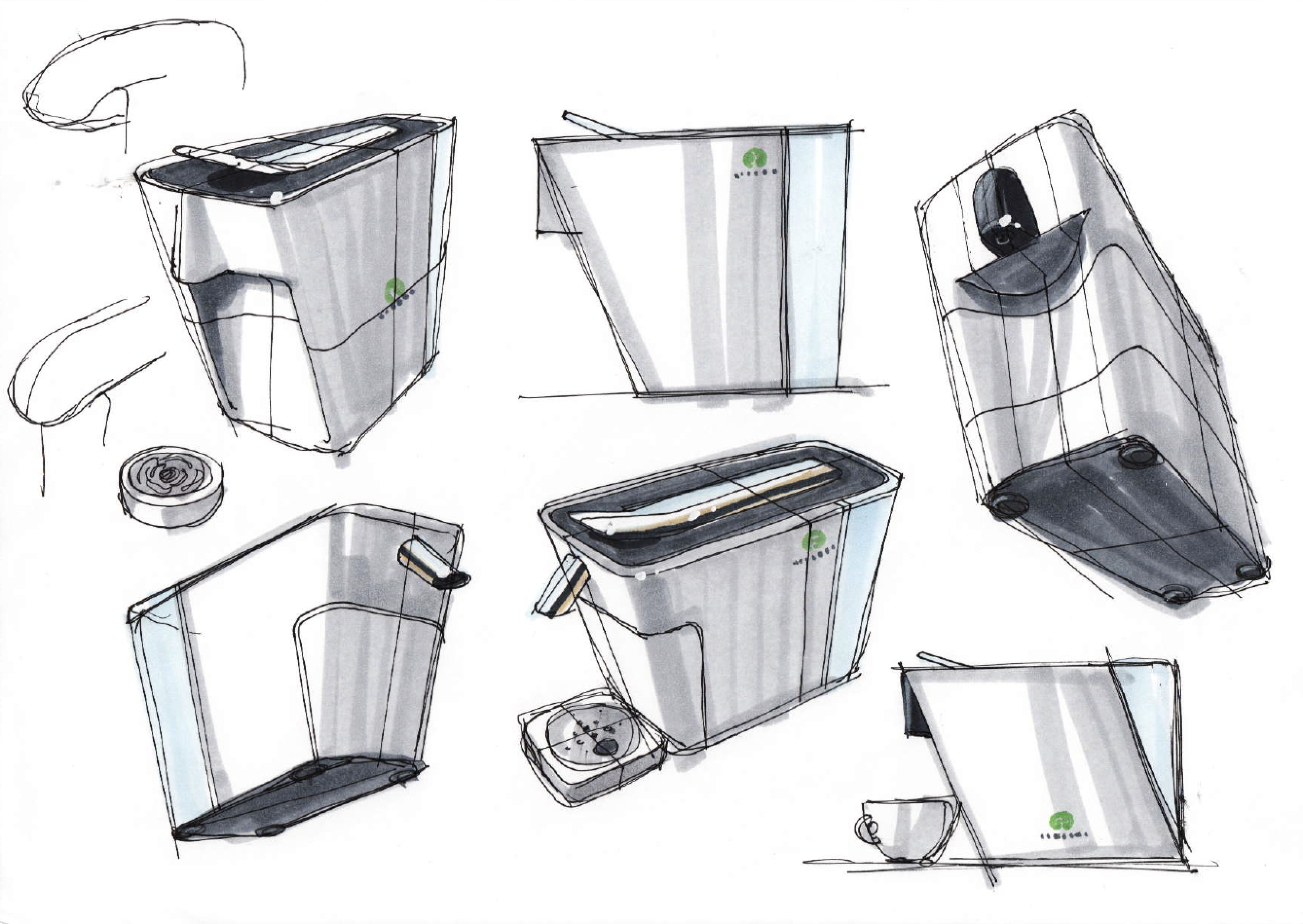 Starbucks Pod Machine Concepts by Ronald Lytel at