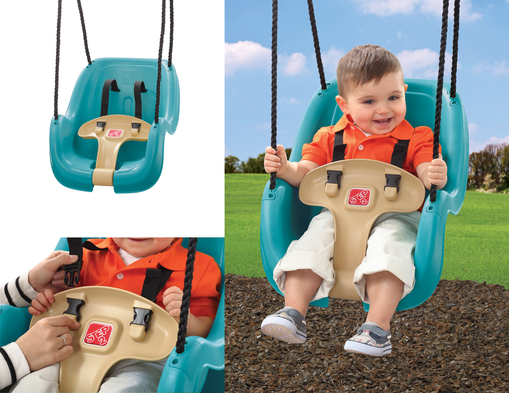 The Step 2 Infant to Toddler swing by T J Manion at