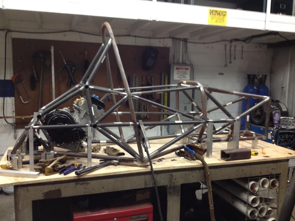 2014 UCF FSAE Chassis by Steven Schimkat at