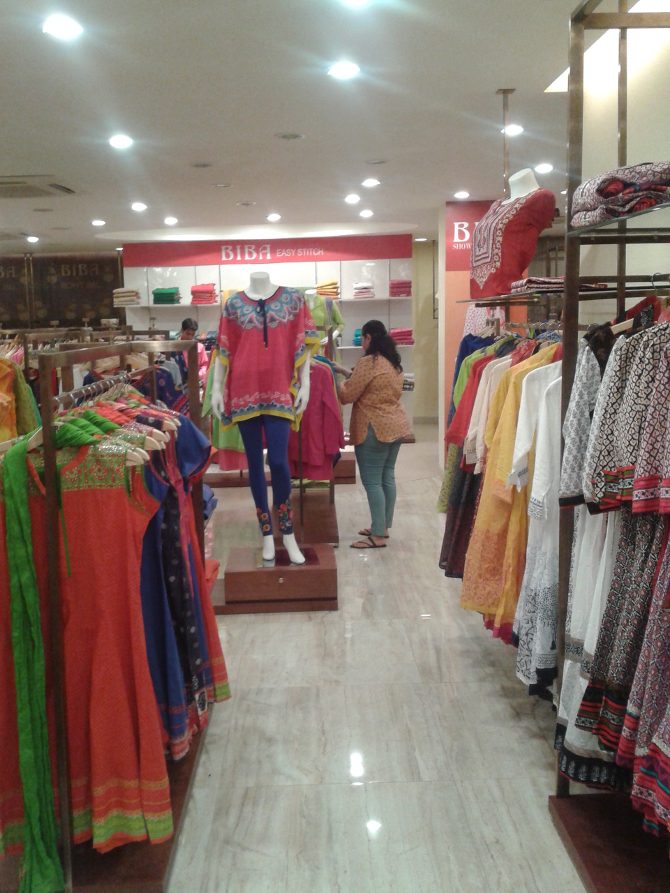 Showroom design and execution for BIBA, Koramangala, Bangalore by