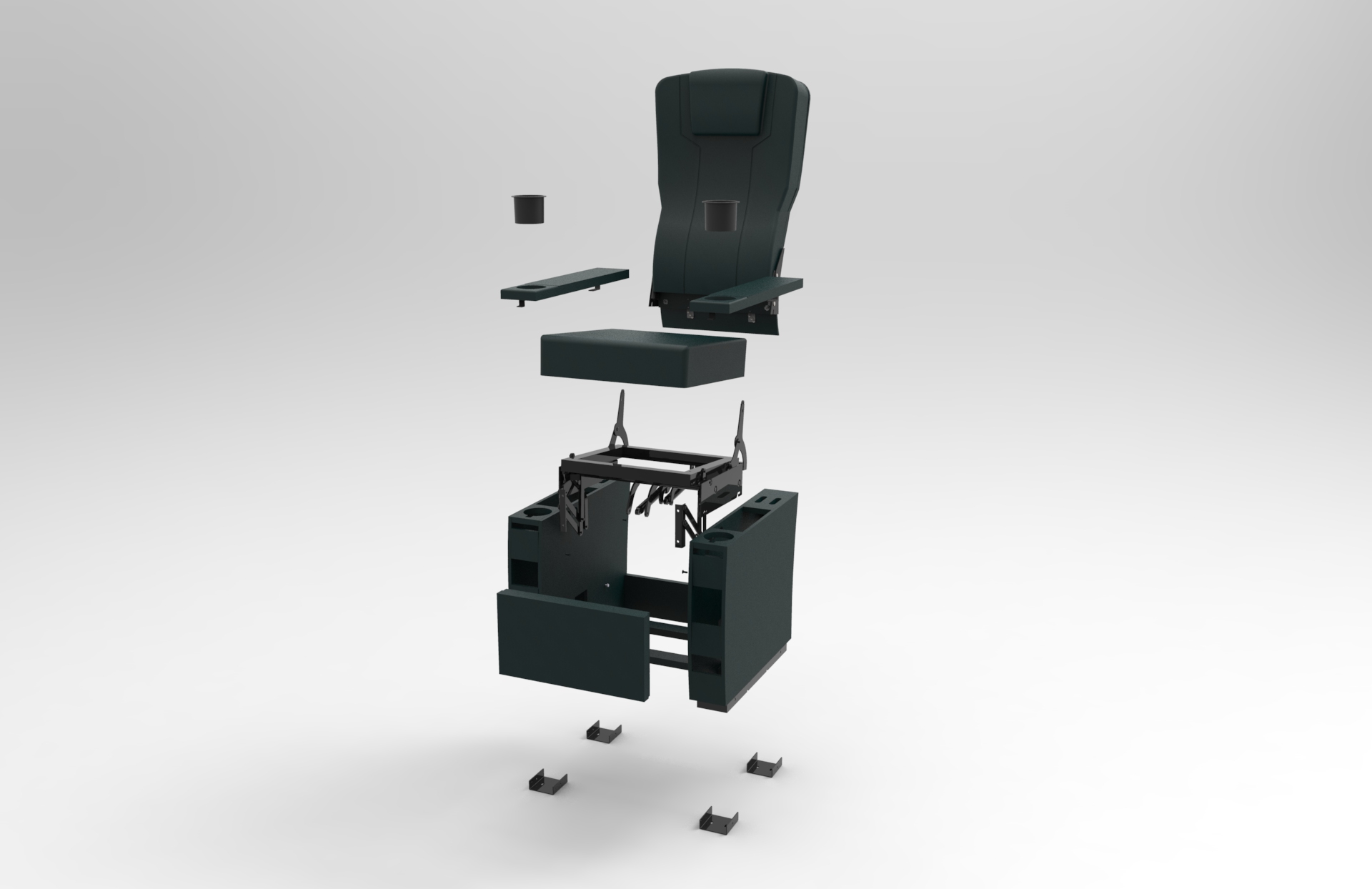 Pneumatic seat Mechanism by Diego Ortiz Diaz at