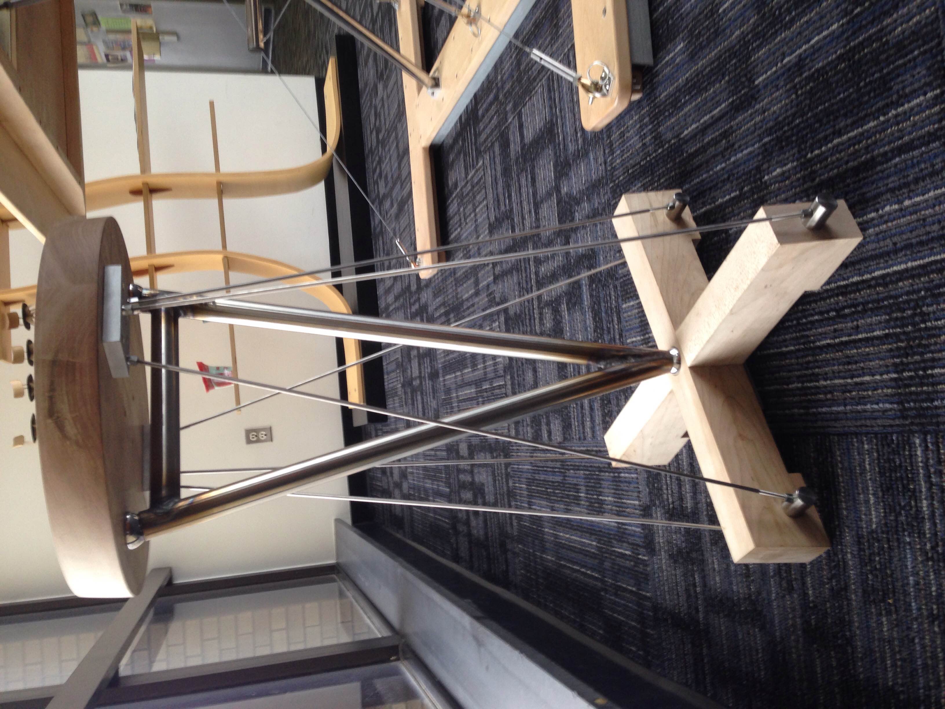 Tensegrity Stool by Geoffrey Perman at