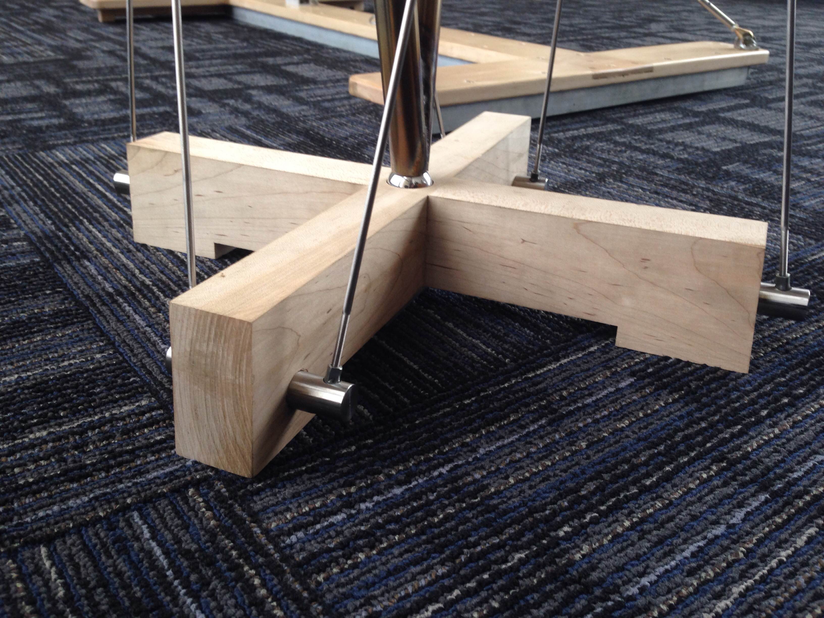 Tensegrity Stool by Geoffrey Perman at