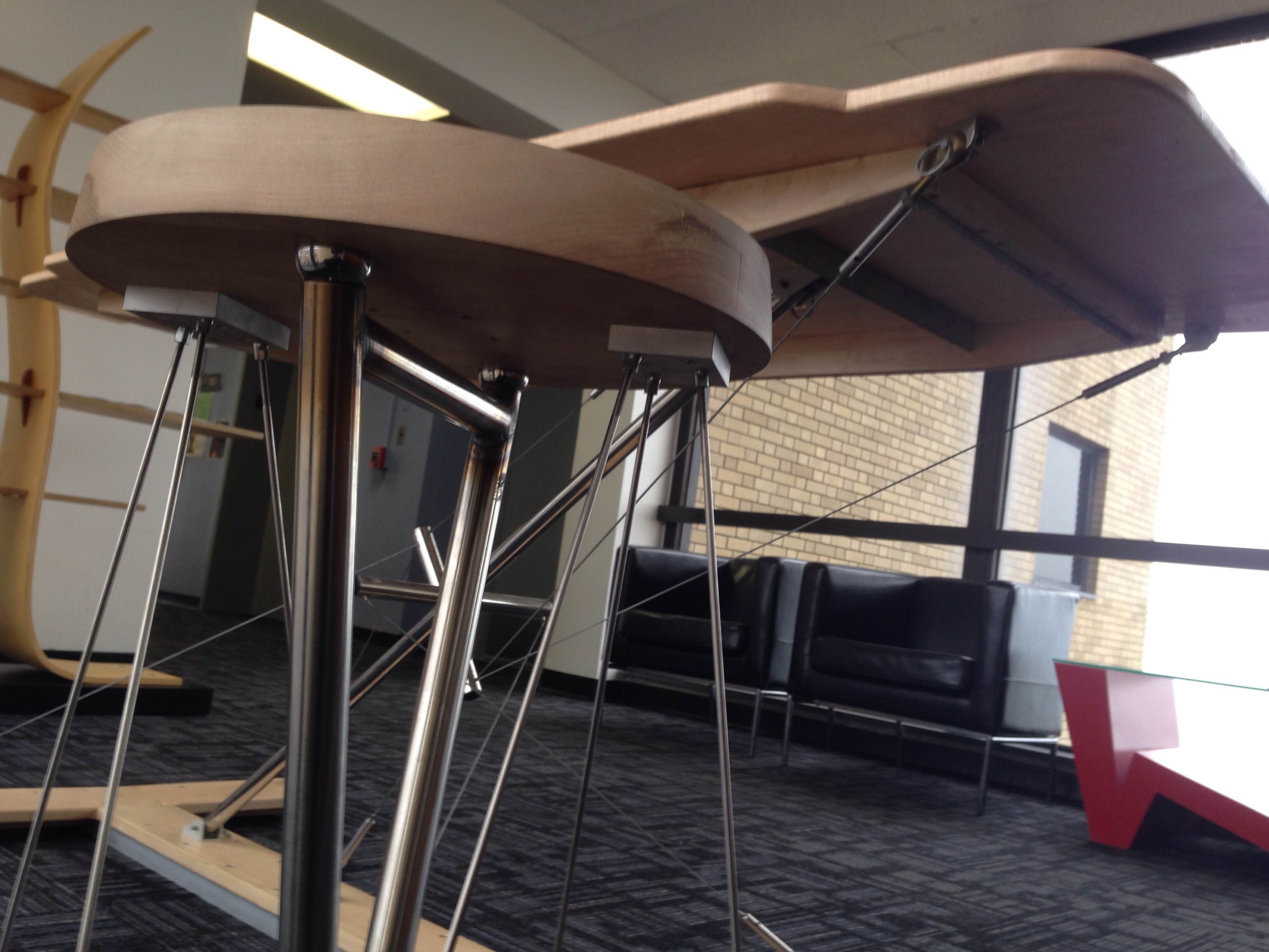 Tensegrity Stool by Geoffrey Perman at