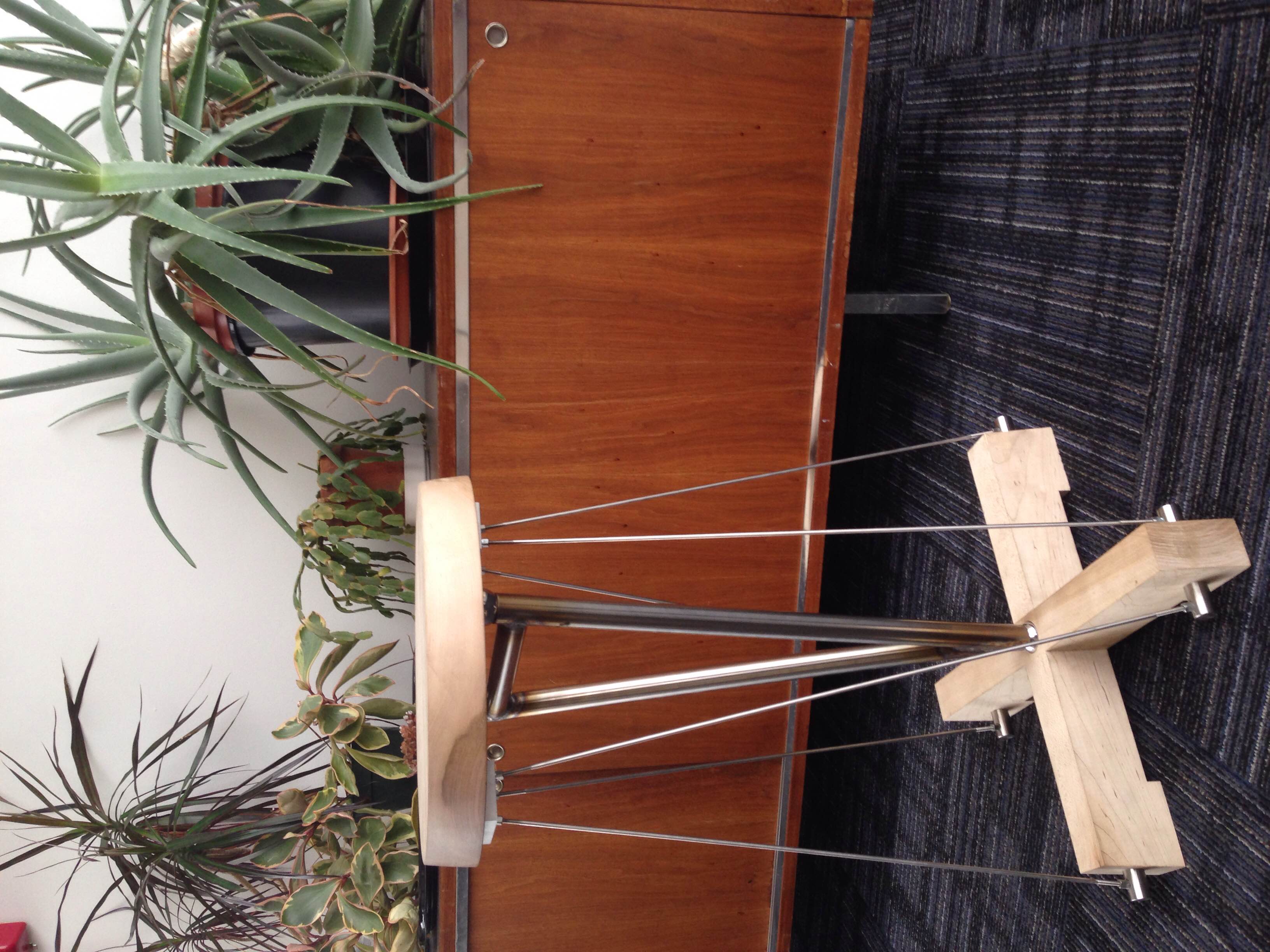 Tensegrity Stool by Geoffrey Perman at