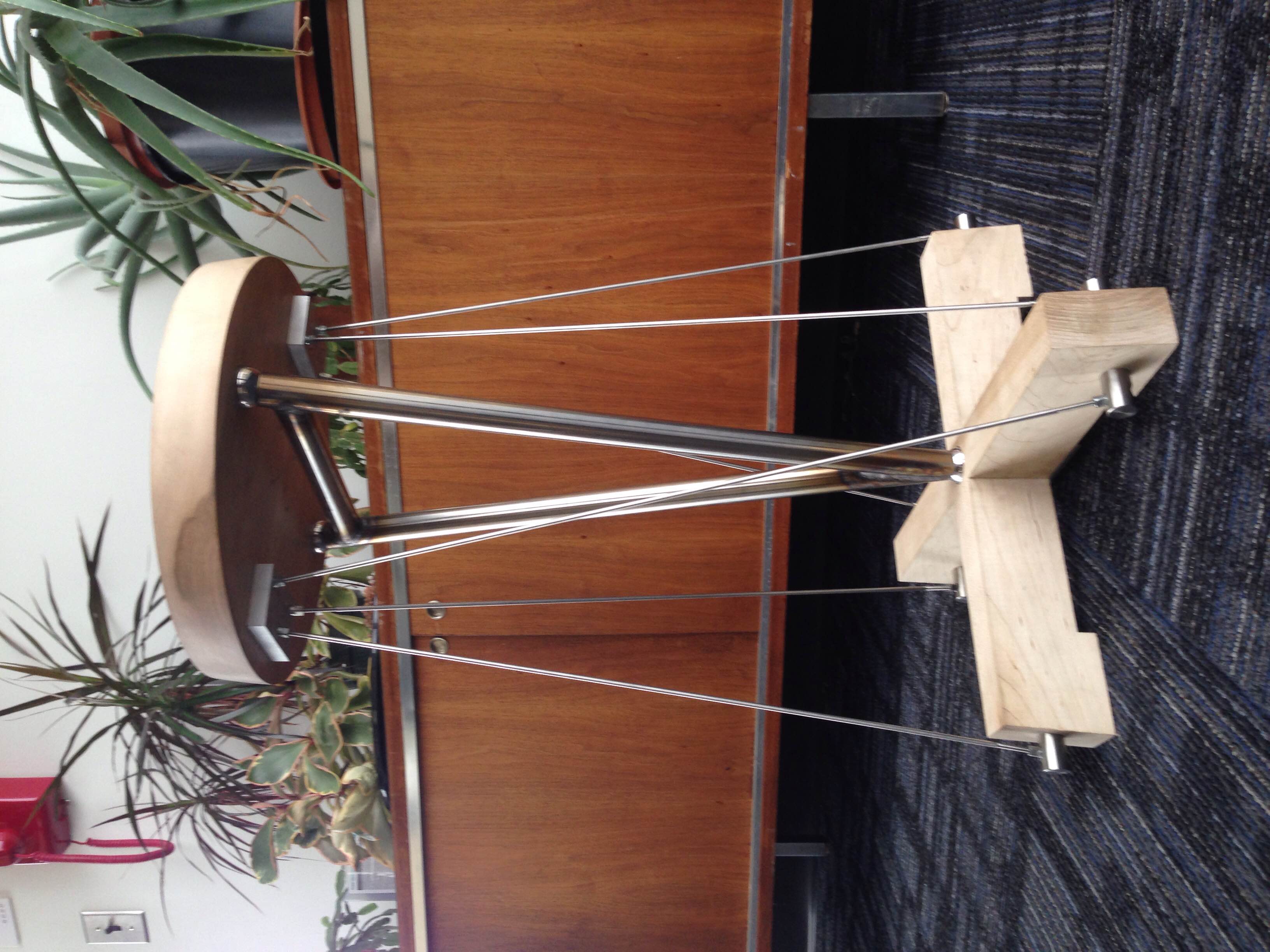 Tensegrity Stool by Geoffrey Perman at