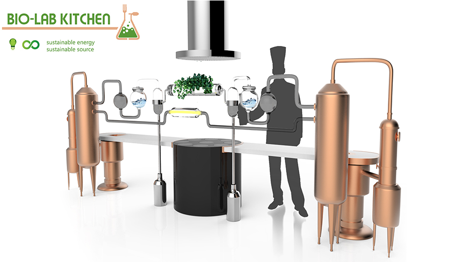 BIOLab Kitchen Design by SELIN KOSAGAN at