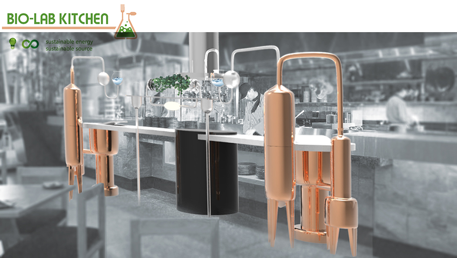 BIOLab Kitchen Design by SELIN KOSAGAN at