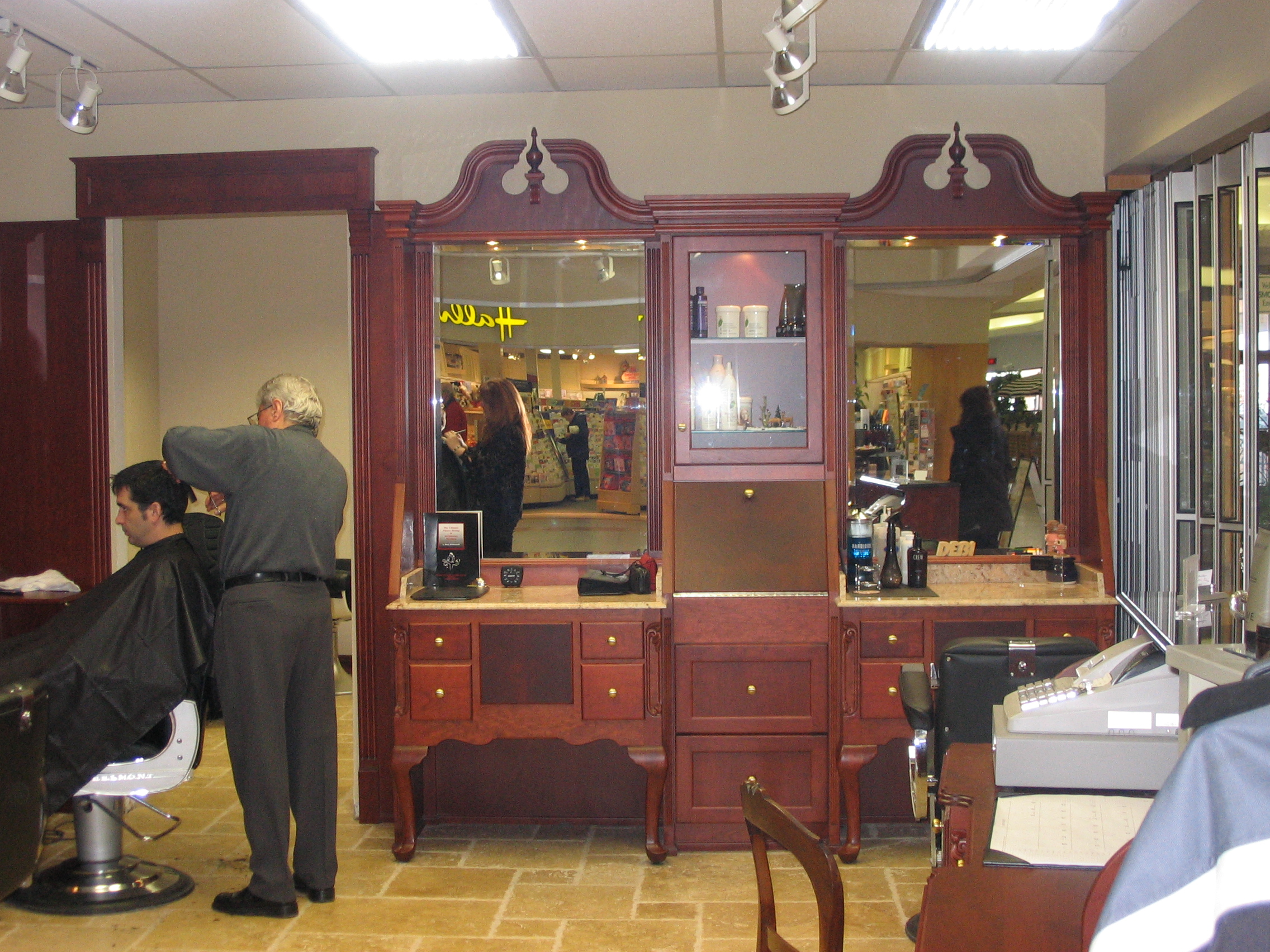 Barber shop at Orangeville Mall by Marcello Ciurleo at