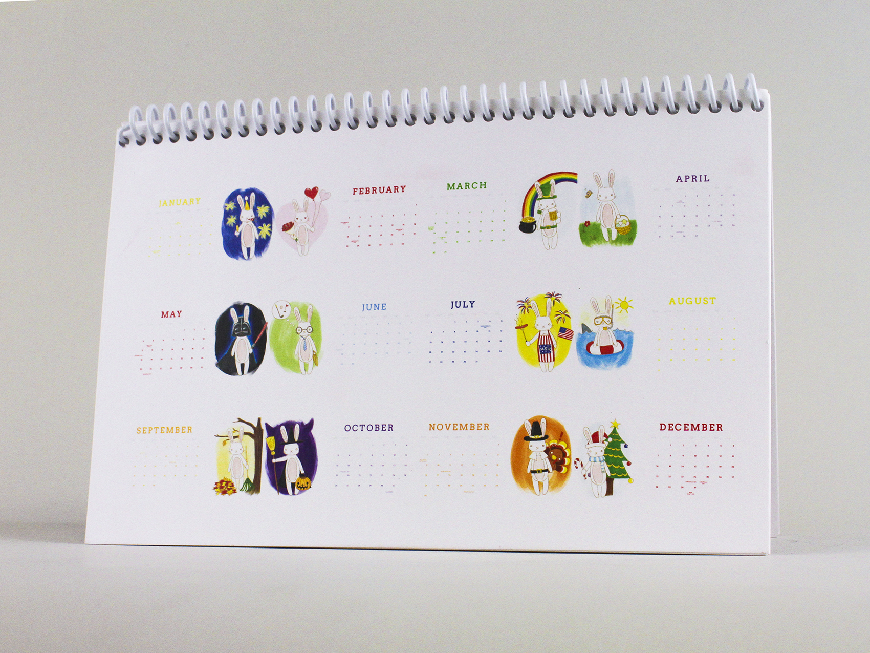 The Enthusiastic Bunny 2014 Calendar by Jennifer Lee at Coroflot.com The Enthusiastic Bunny 2014 Calendar by Jennifer Lee at Coroflot.com