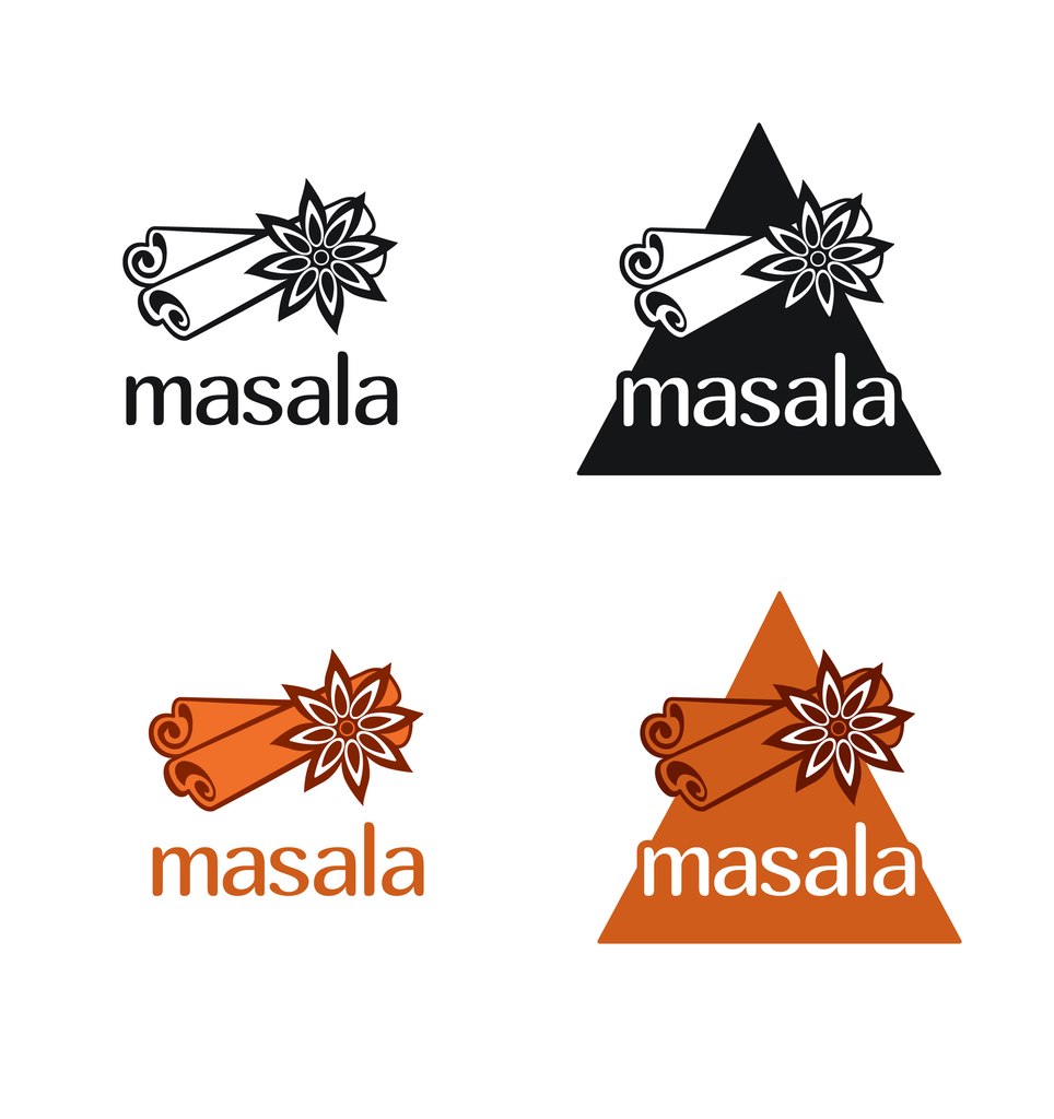 Logo "masala" by Krasnopolsky Andrew at Coroflot.com