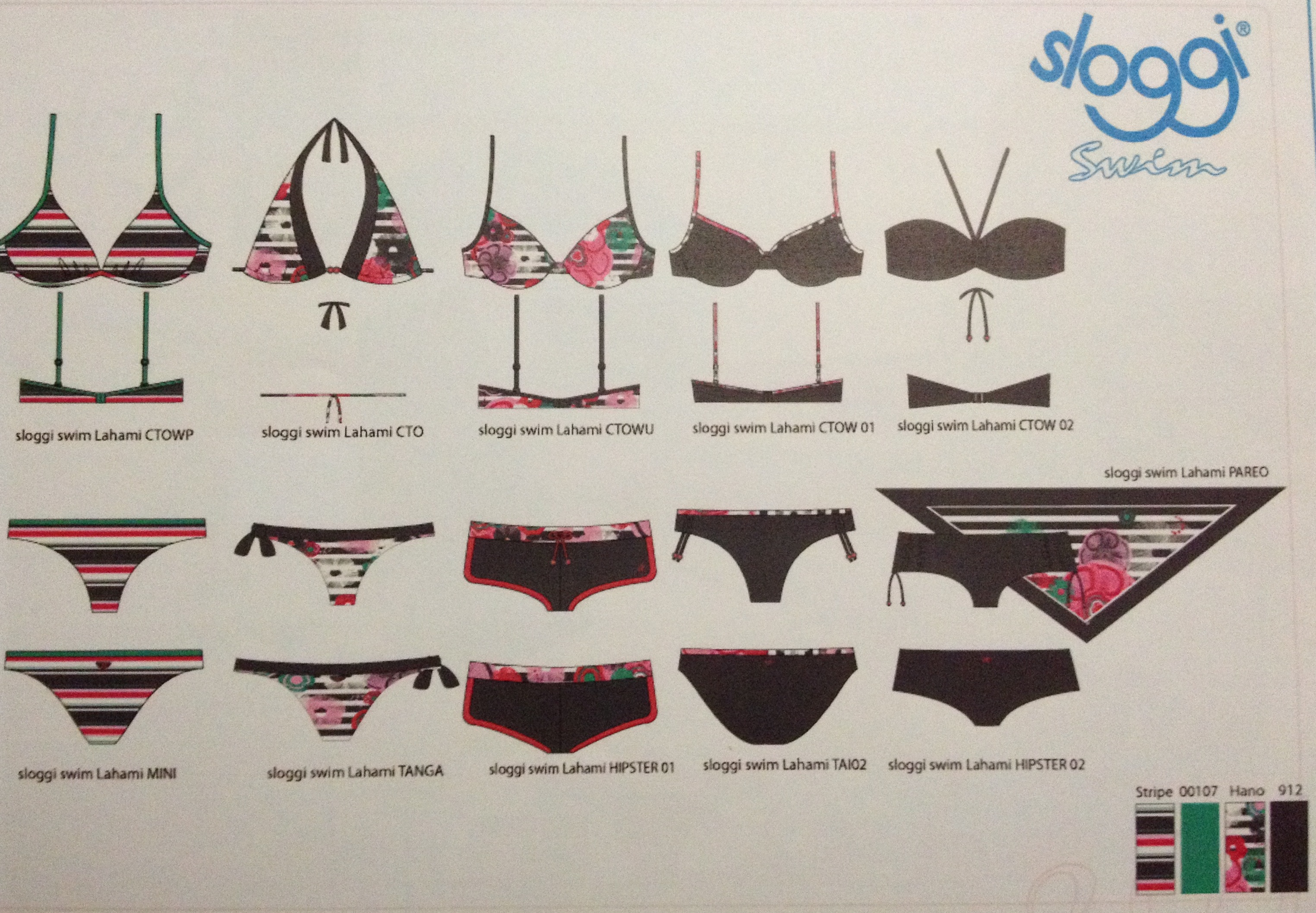 Swimwear design for Sloggi Swim in 2010 by Alice Schilcher at