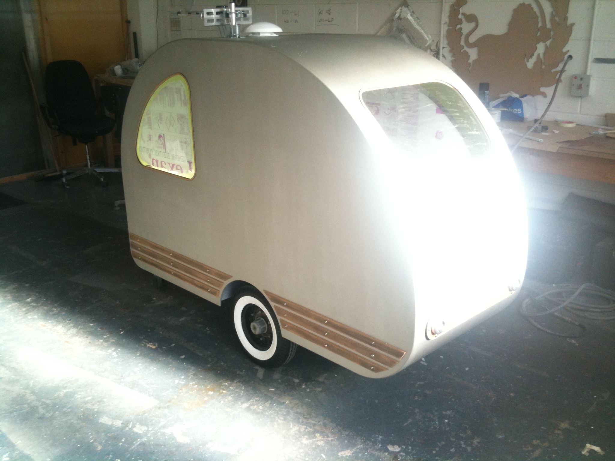 Worlds Smallest Caravan by Michael Watts at