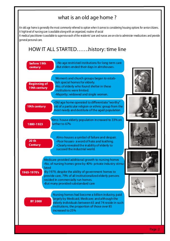 case study on old age home