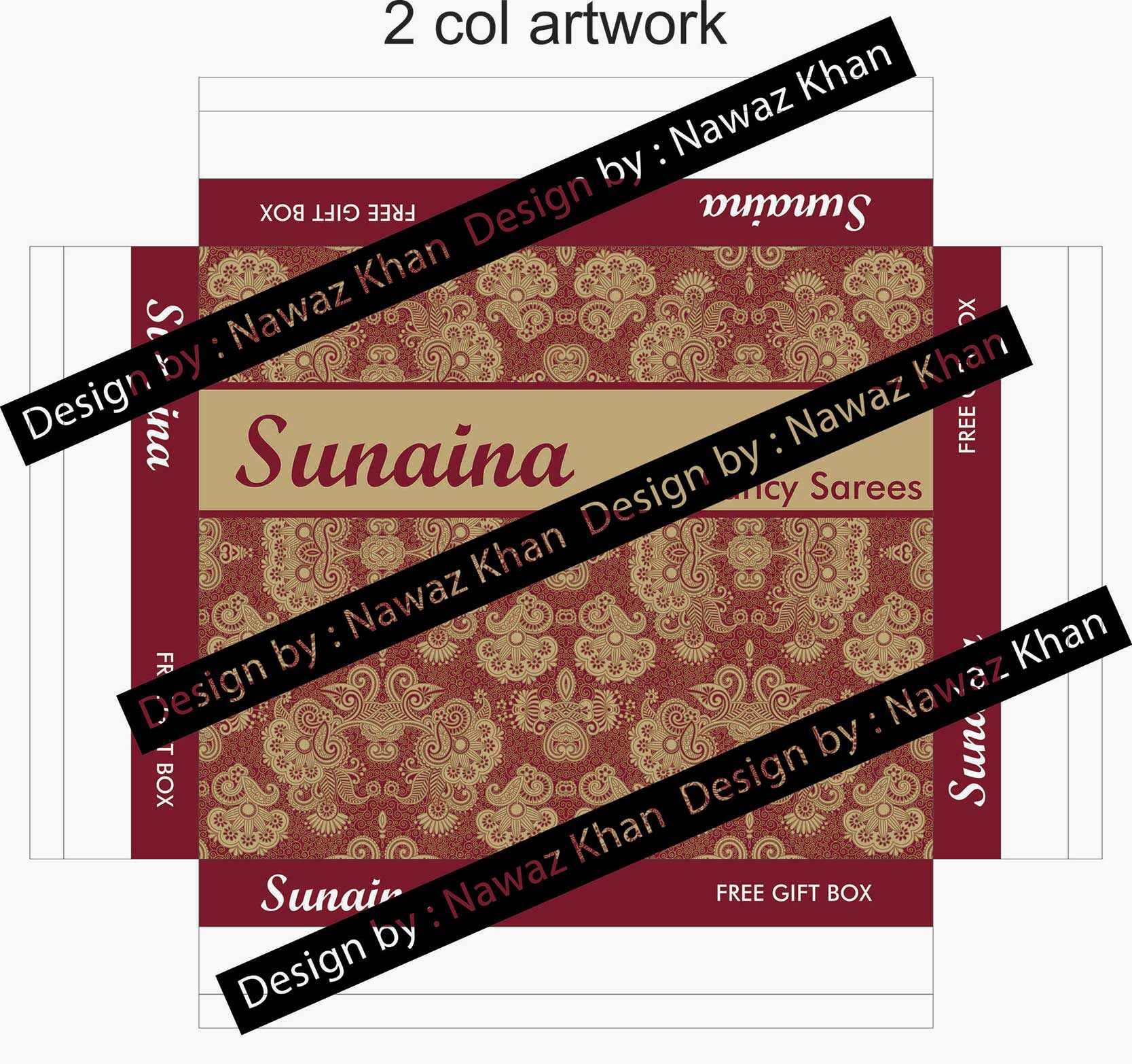 Saree Box Designs (Vol1) by Nawaz Khan. Y at