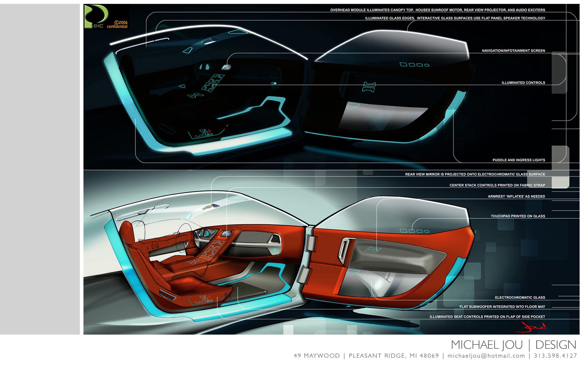 Automotive Interior by Mike Jou at