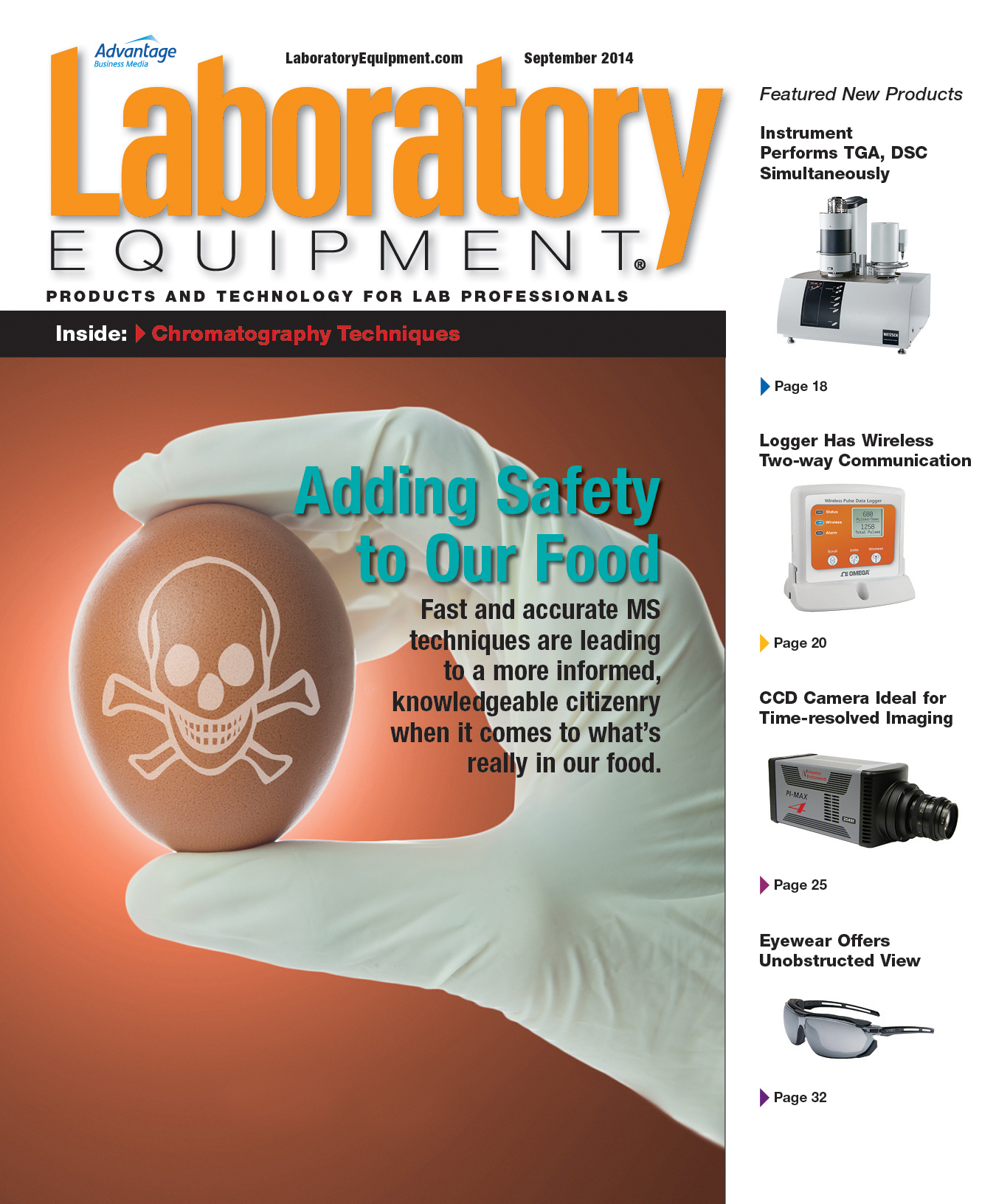 Laboratory Equipment Magazine by Carol Kuchta at