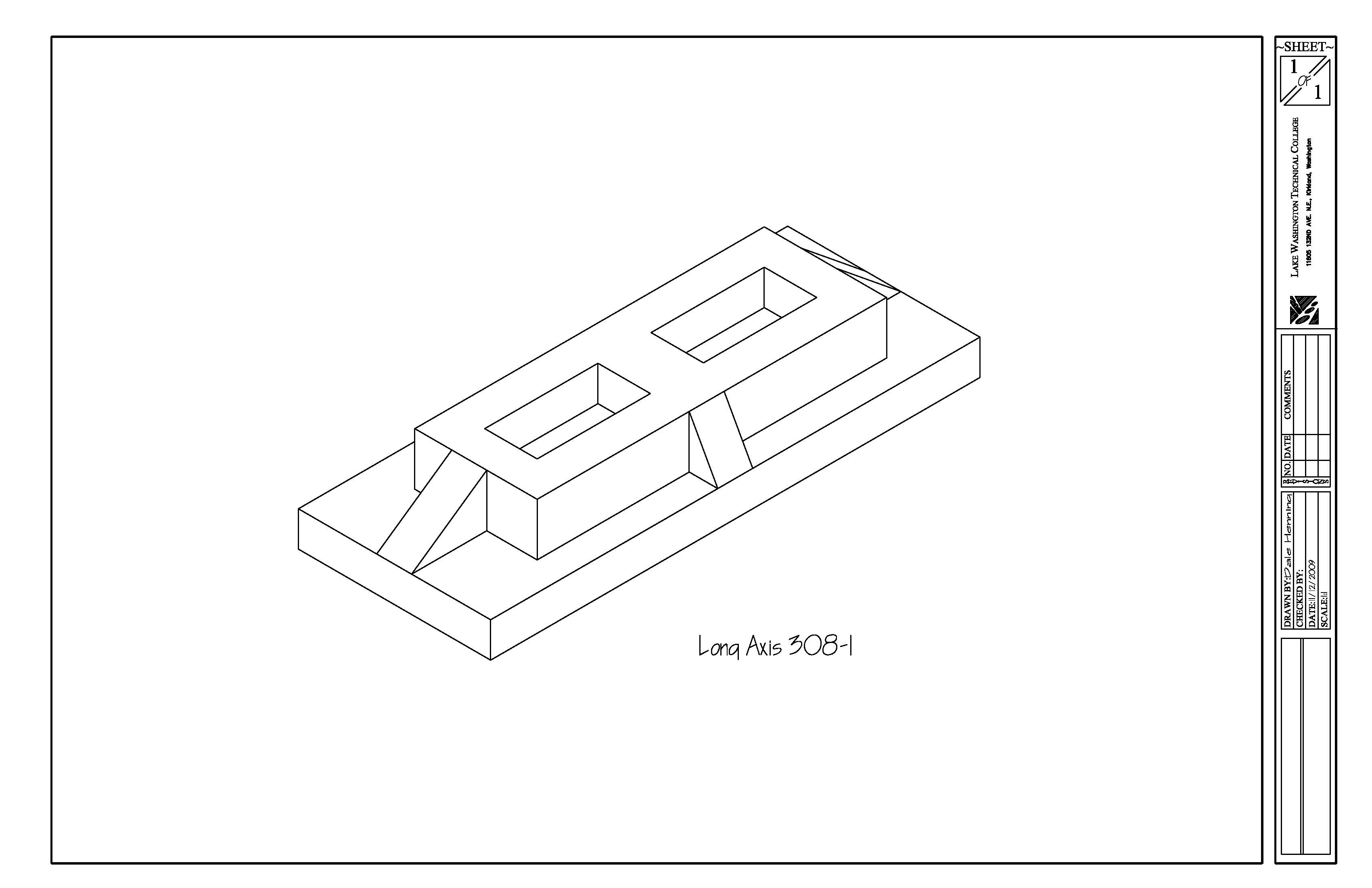 Examples of Mechanical Drawings by Dale Henning at