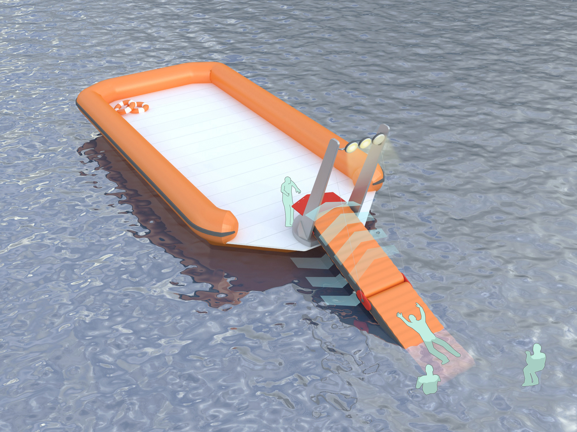 Conveyor Rescue Boat by Vahidian Design at