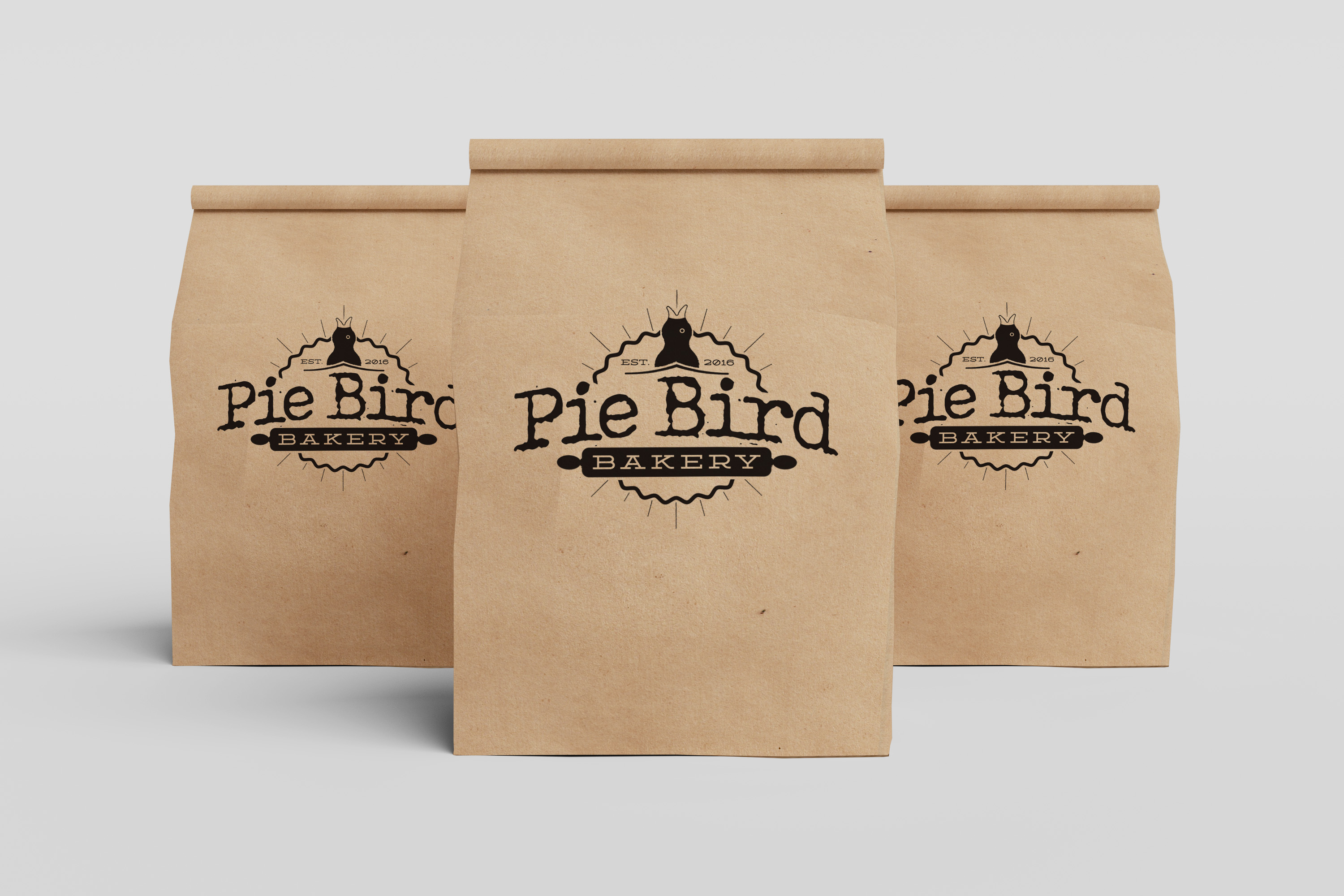 Pie Bird Bakery Branding by Nicholas Marsden at