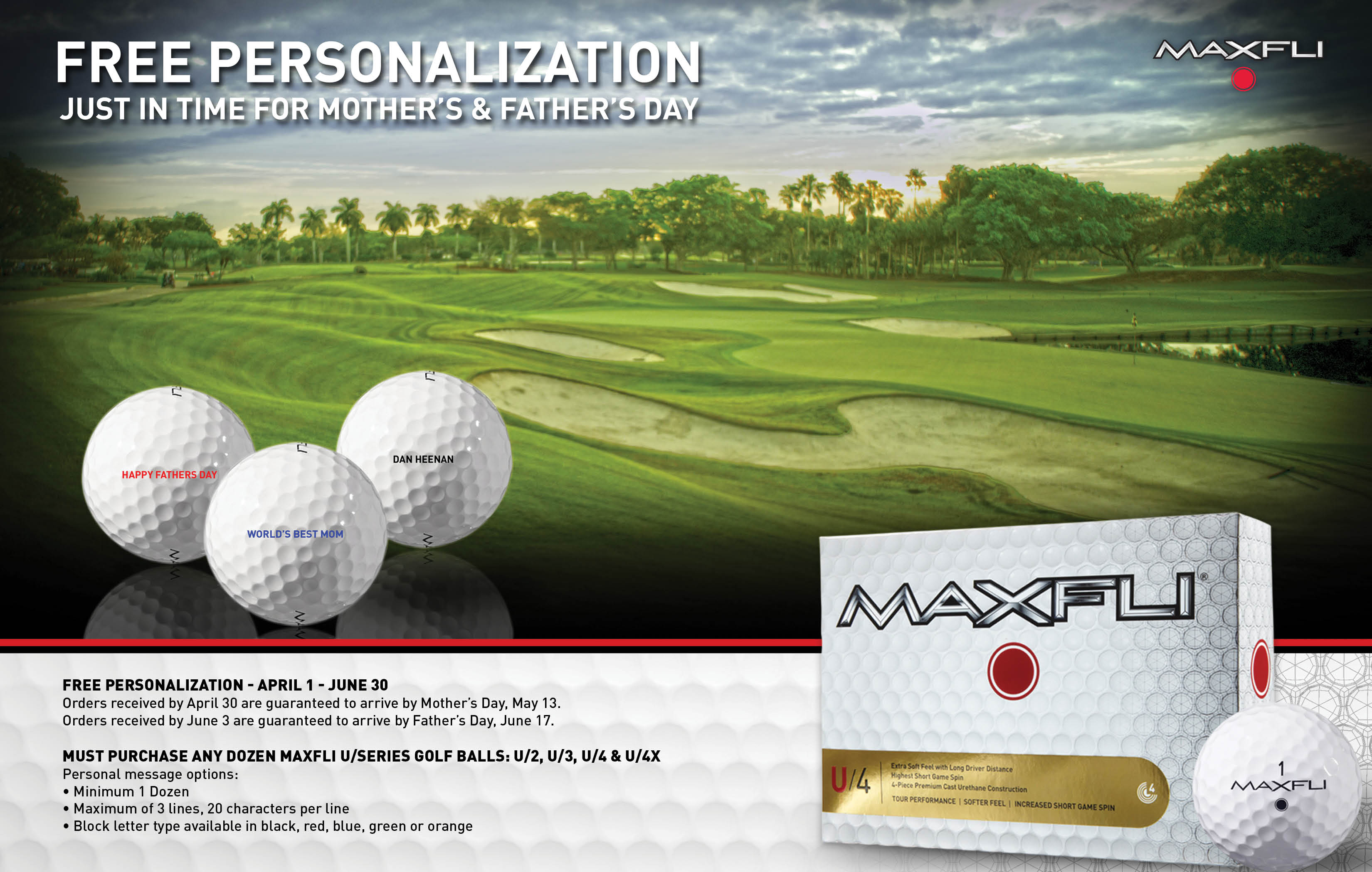 Maxfli Golf Ball Ad by Josh Whiteside at
