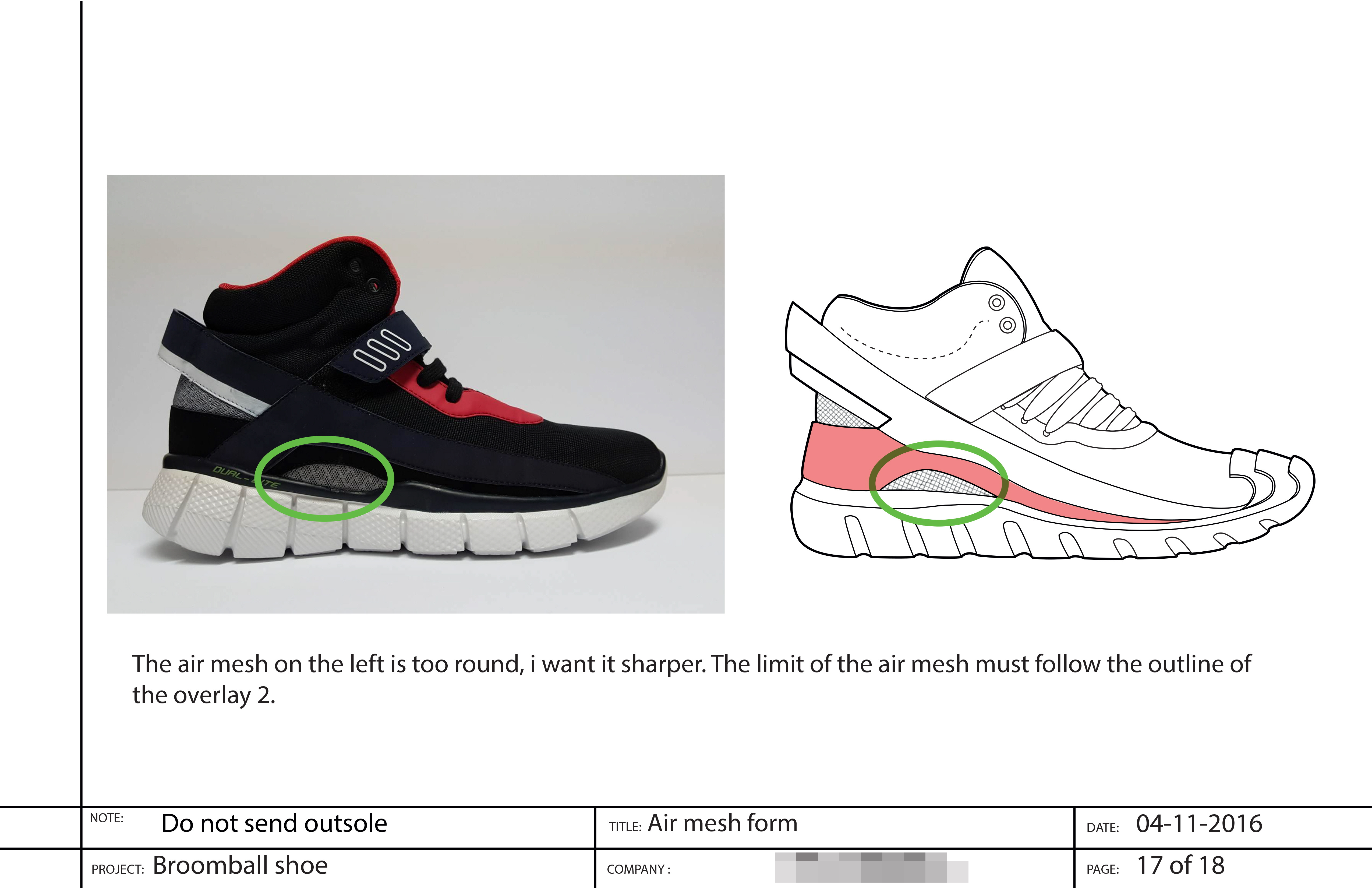 Shoe Techpack by Yann Roy at