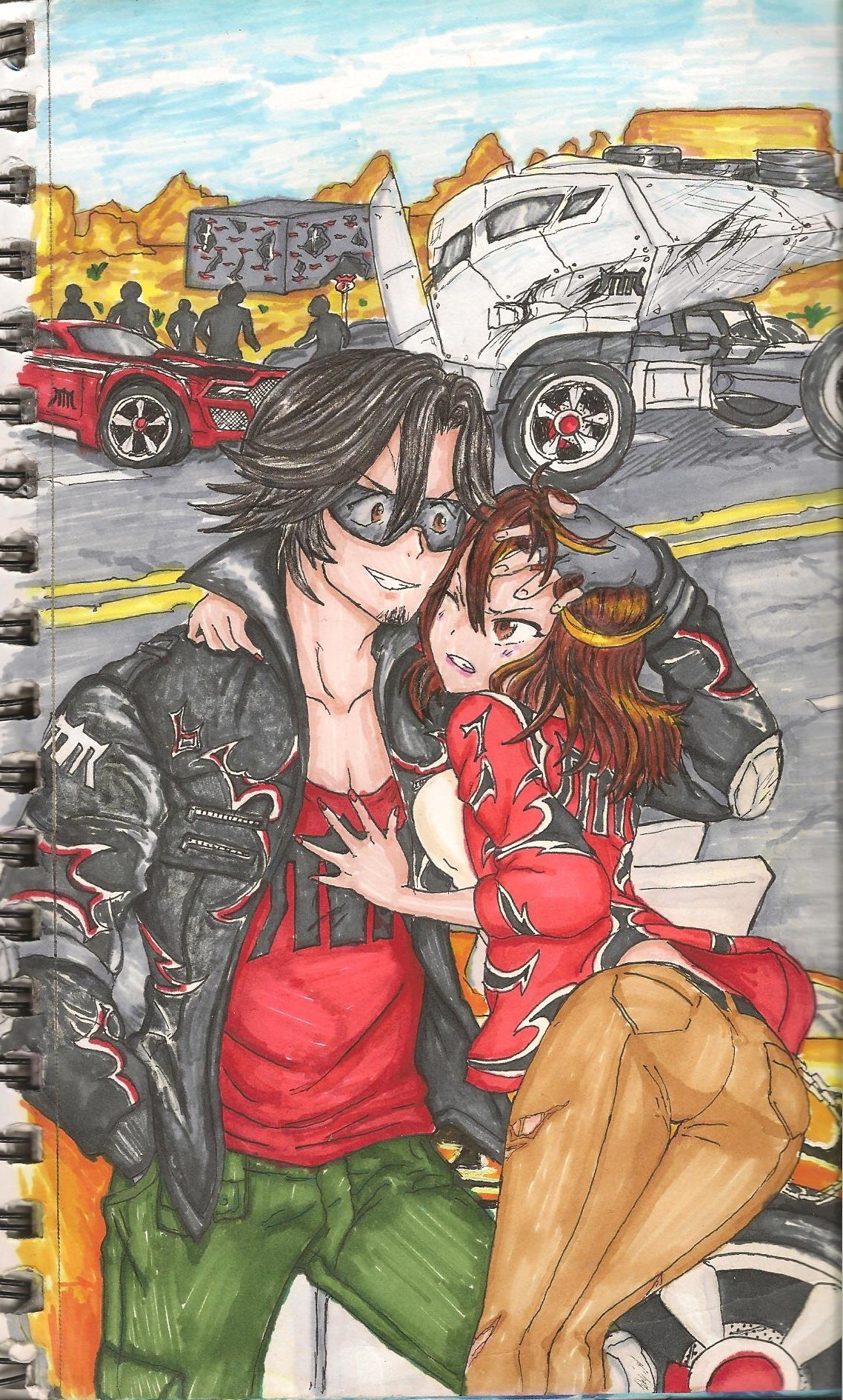 Hotwheels Acceleracers Drive to Survive Manga Project by Josue Peralta at