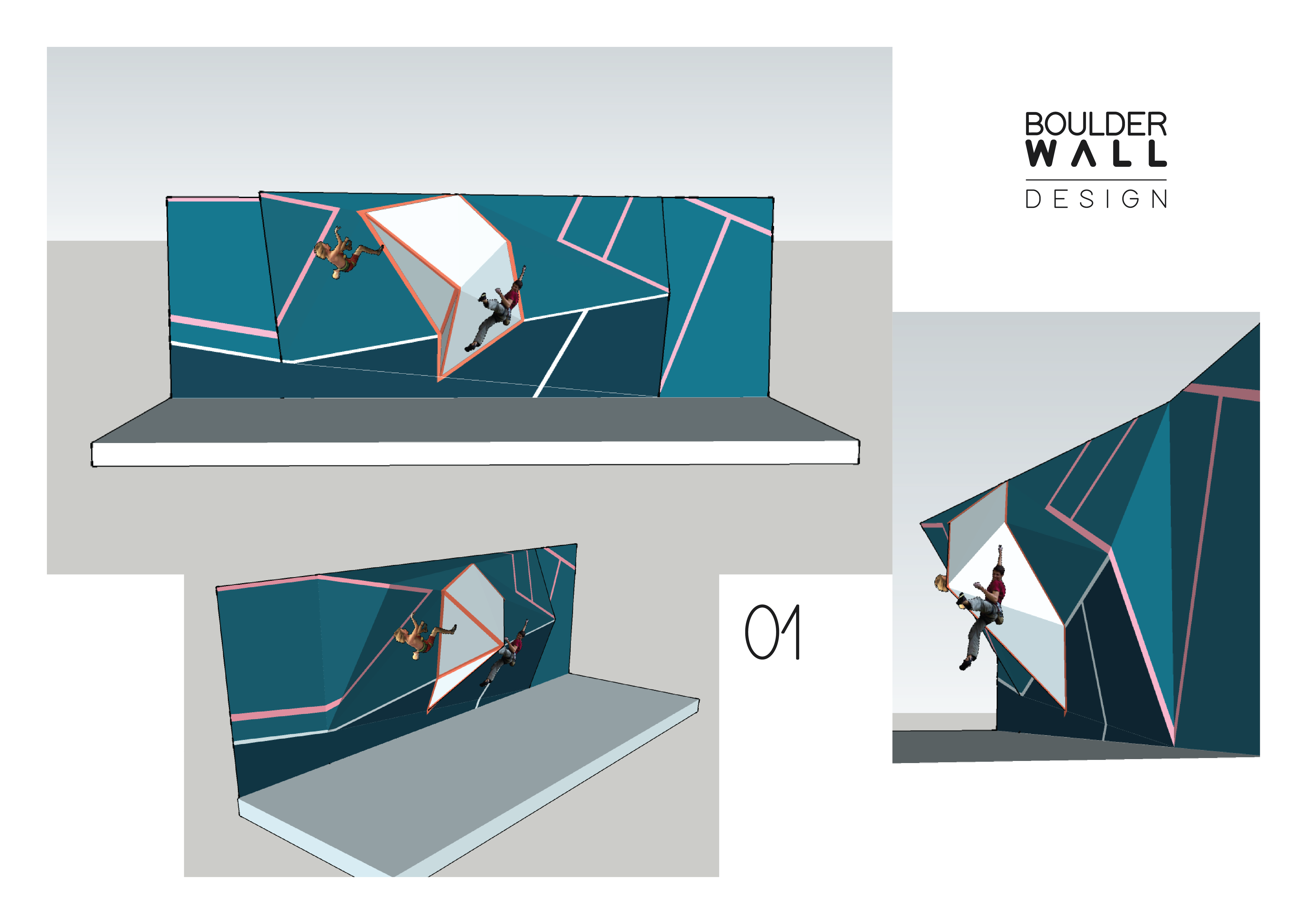 BOULDER & CLIMBING WALL DESIGN by Mathieu Maldidier at