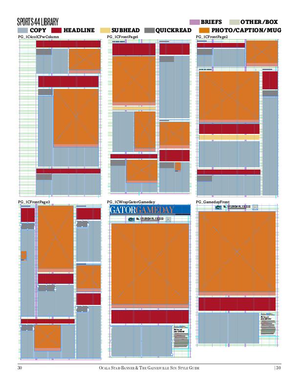 Gainesville Sun and Ocala StarBanner style/template guide by Robert
