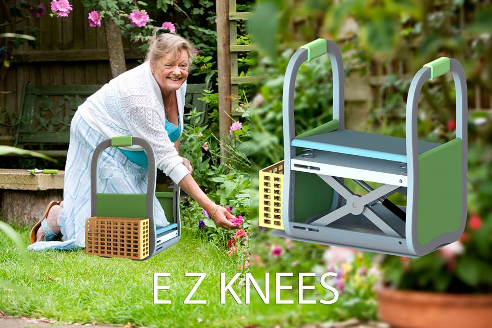 Easy Riser Gardening Stool by Robbie Powell at