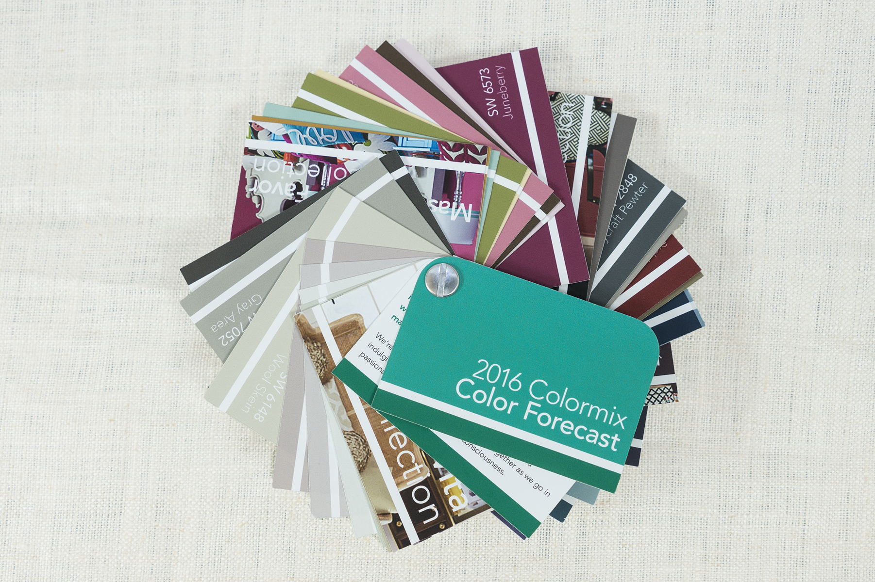 SherwinWilliams Paint Chip Booklet by Paige Asay at