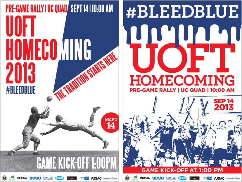 UofT Posters/Flyers by Brendan Pinkofsky at