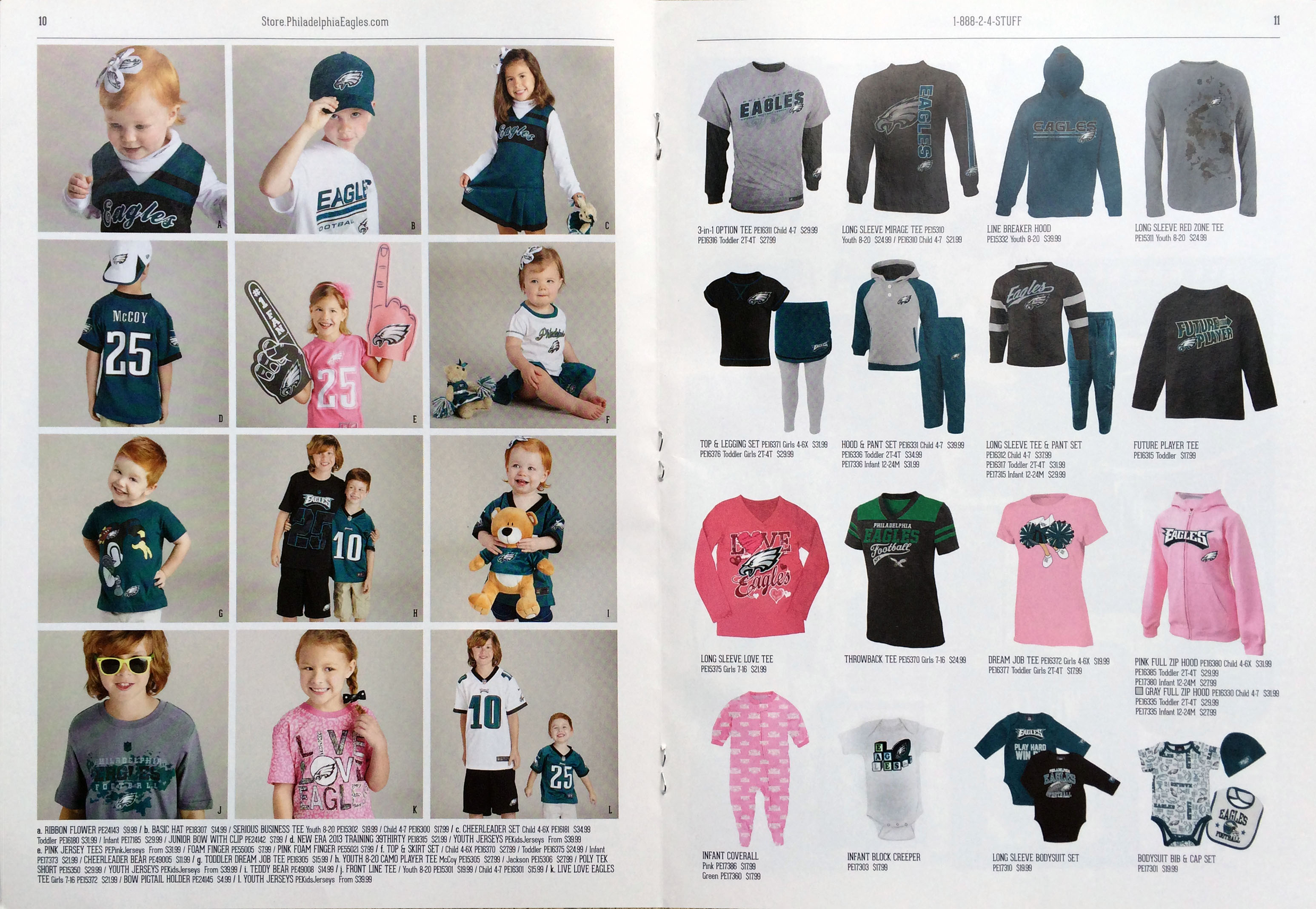 Philadelphia Eagles Merchandise Catalog by Bruce Atzer at