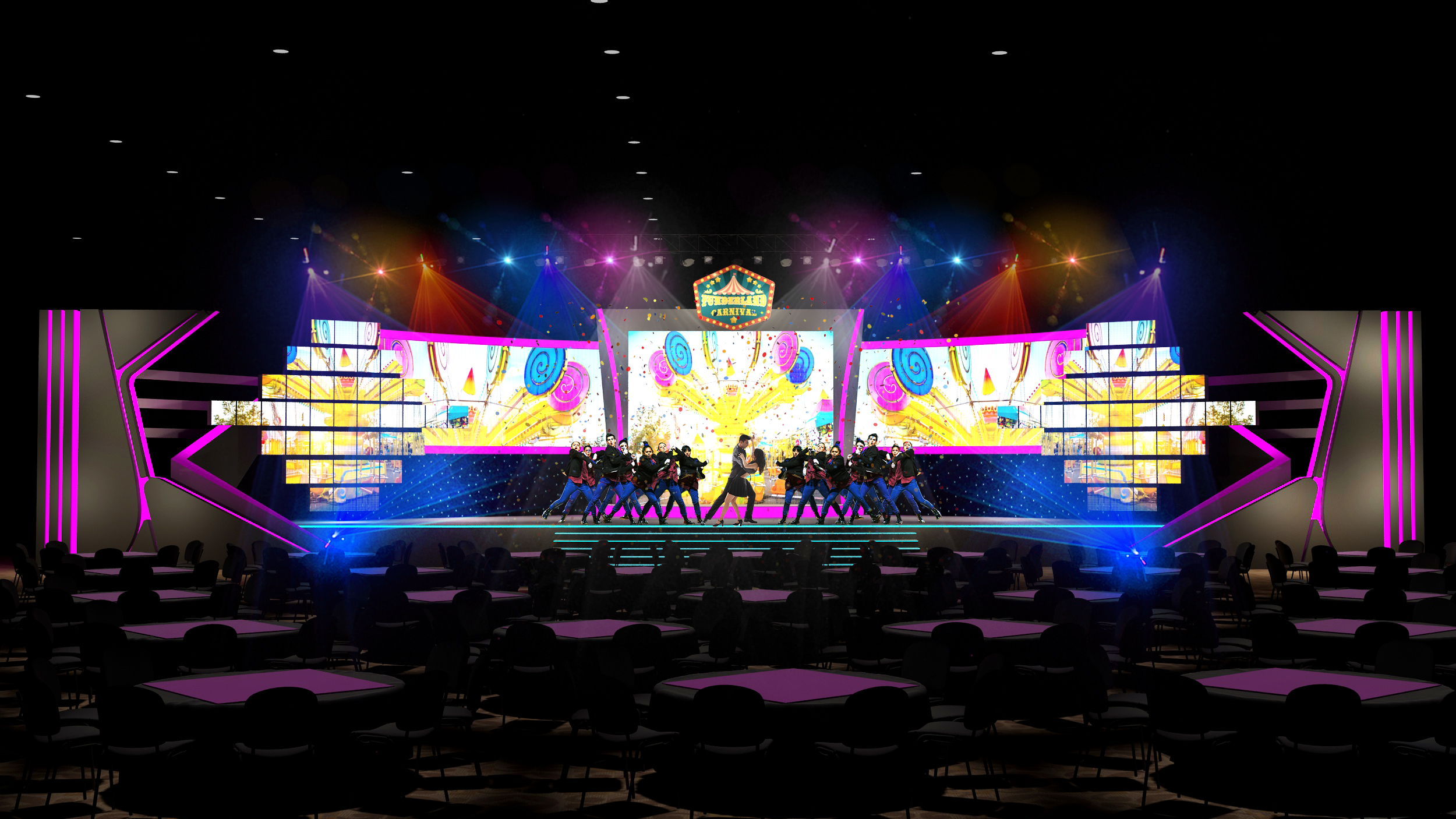 led stage by anupam sharma at Coroflot.com