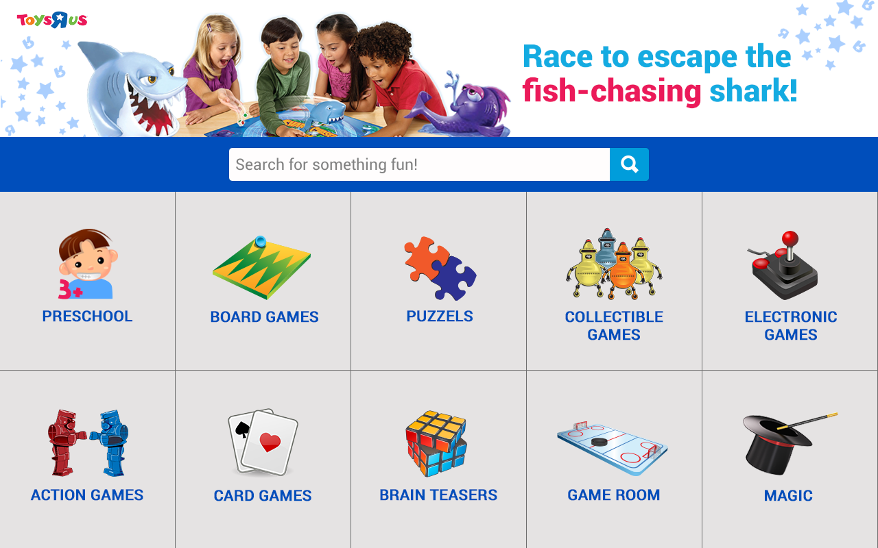 ToysRUs Game Finder Interface Design by Alejandra D'Jermanos at