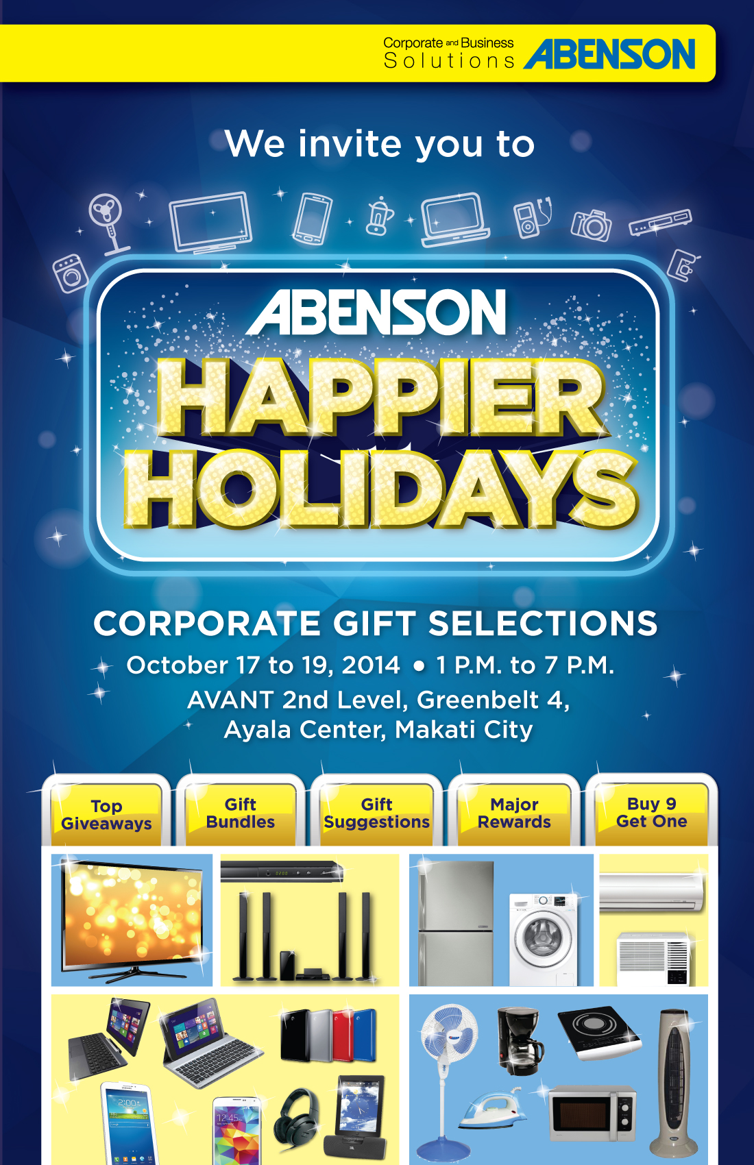 Abenson Appliance Designs by Rosseanna Sales at