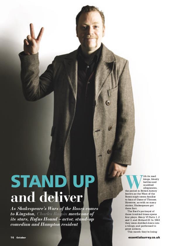 Rufus Hound Interview by Charles Raspin at Coroflot.com