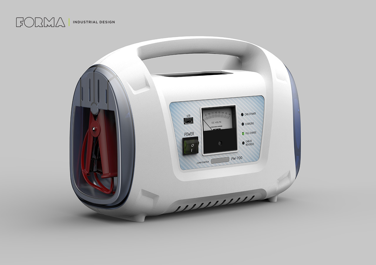 Car charger by FORMA Industrial Design at