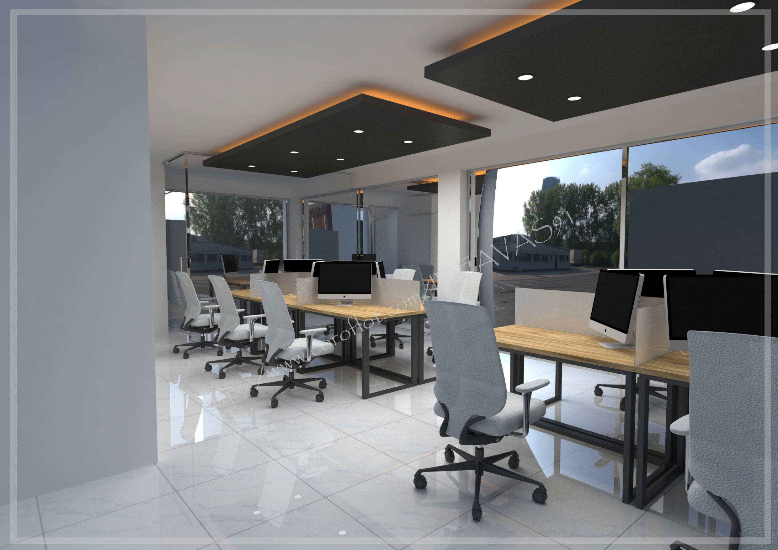 OFFICE DESIGN by Favas KT at Coroflot.com