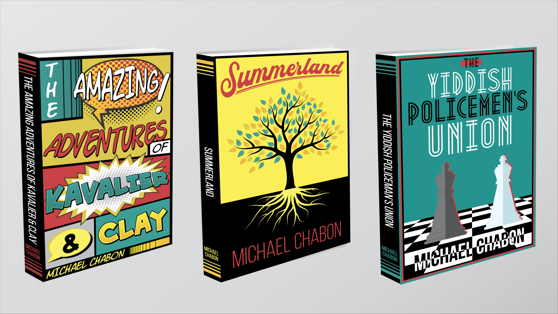 Motion Graphics Book Covers by Hannah Abele at