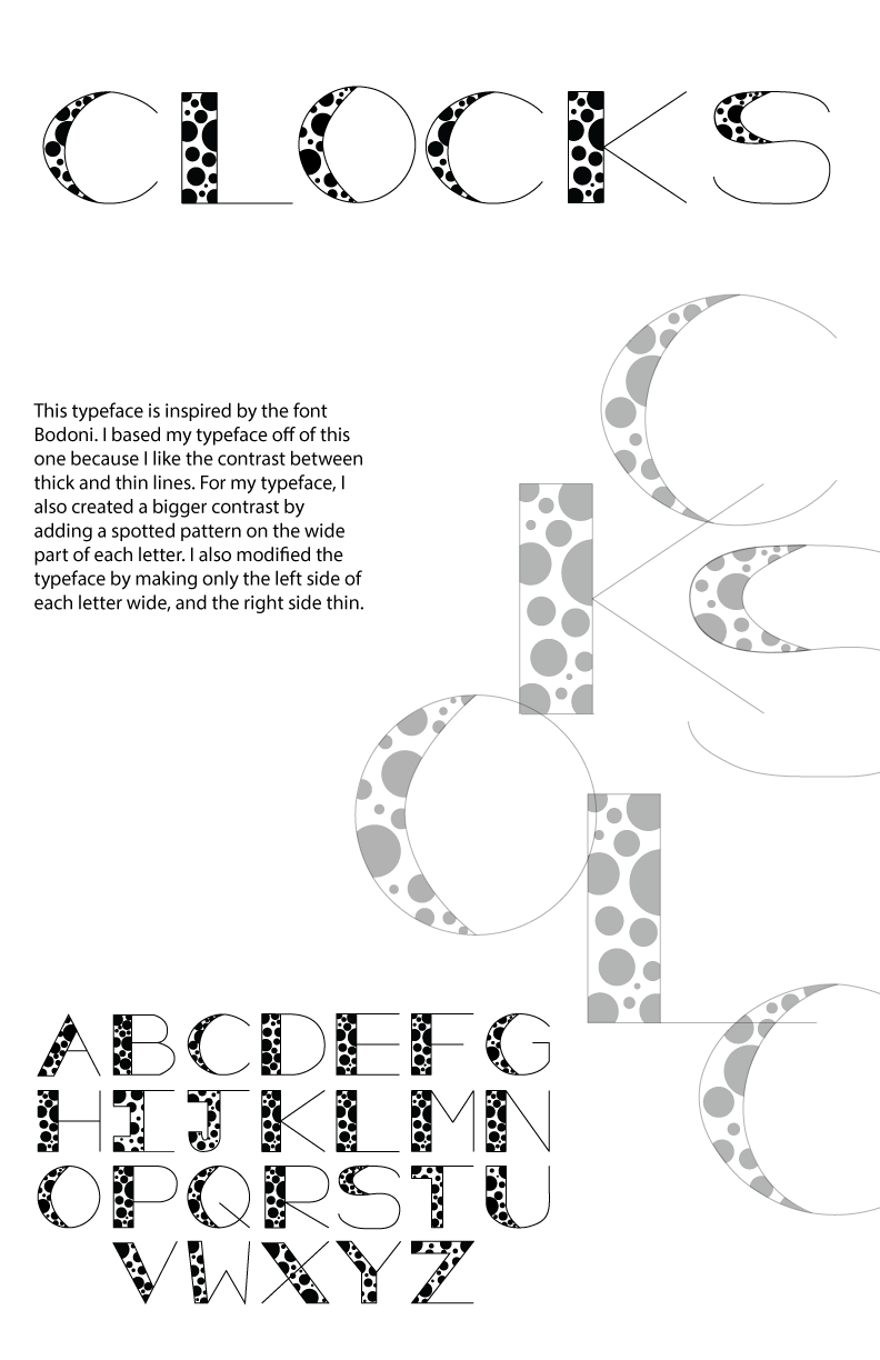 Typeface Poster By Jessica Campos At Coroflot